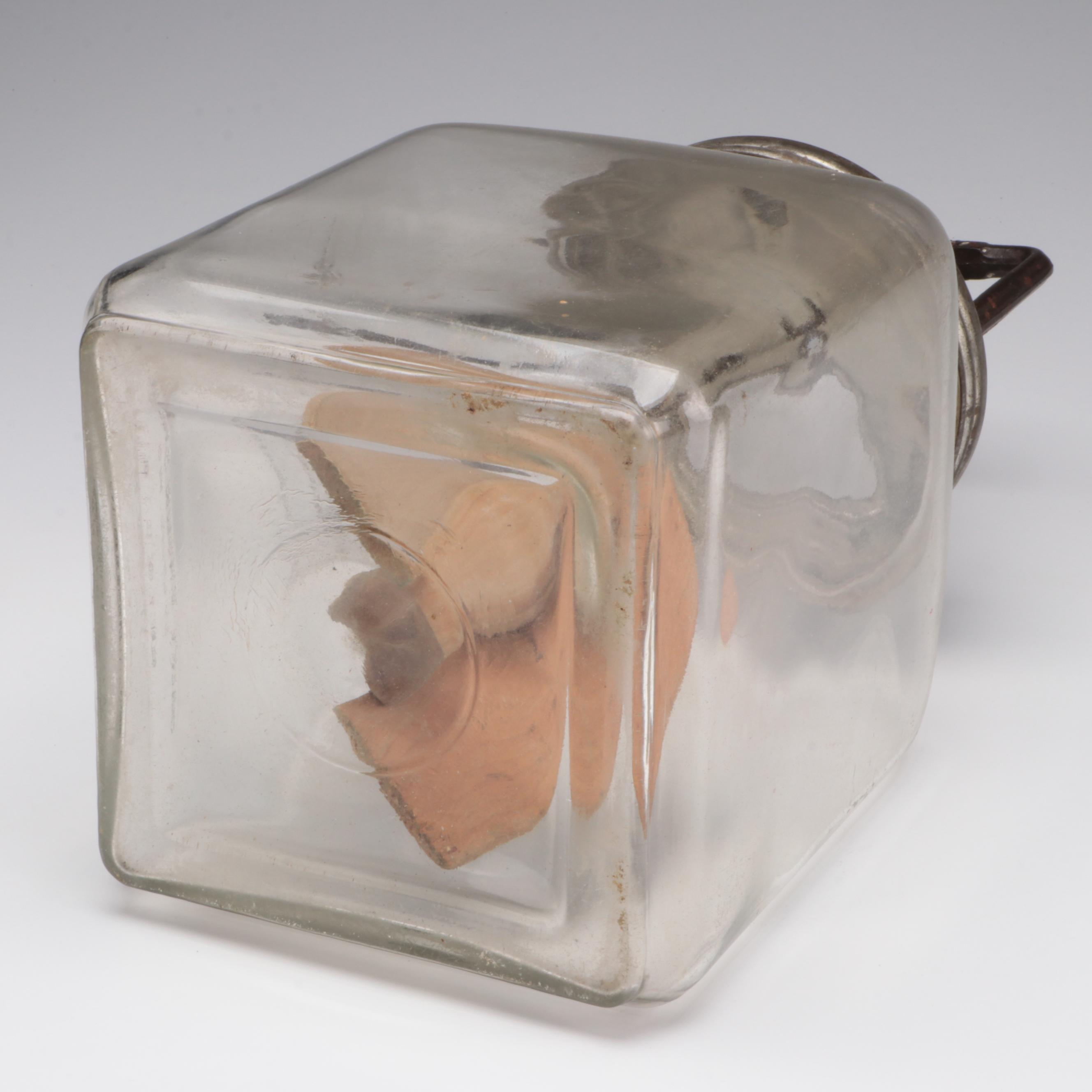 Dazey No 60 Churn Glass Butter Churn, Early to Mid 20th Century