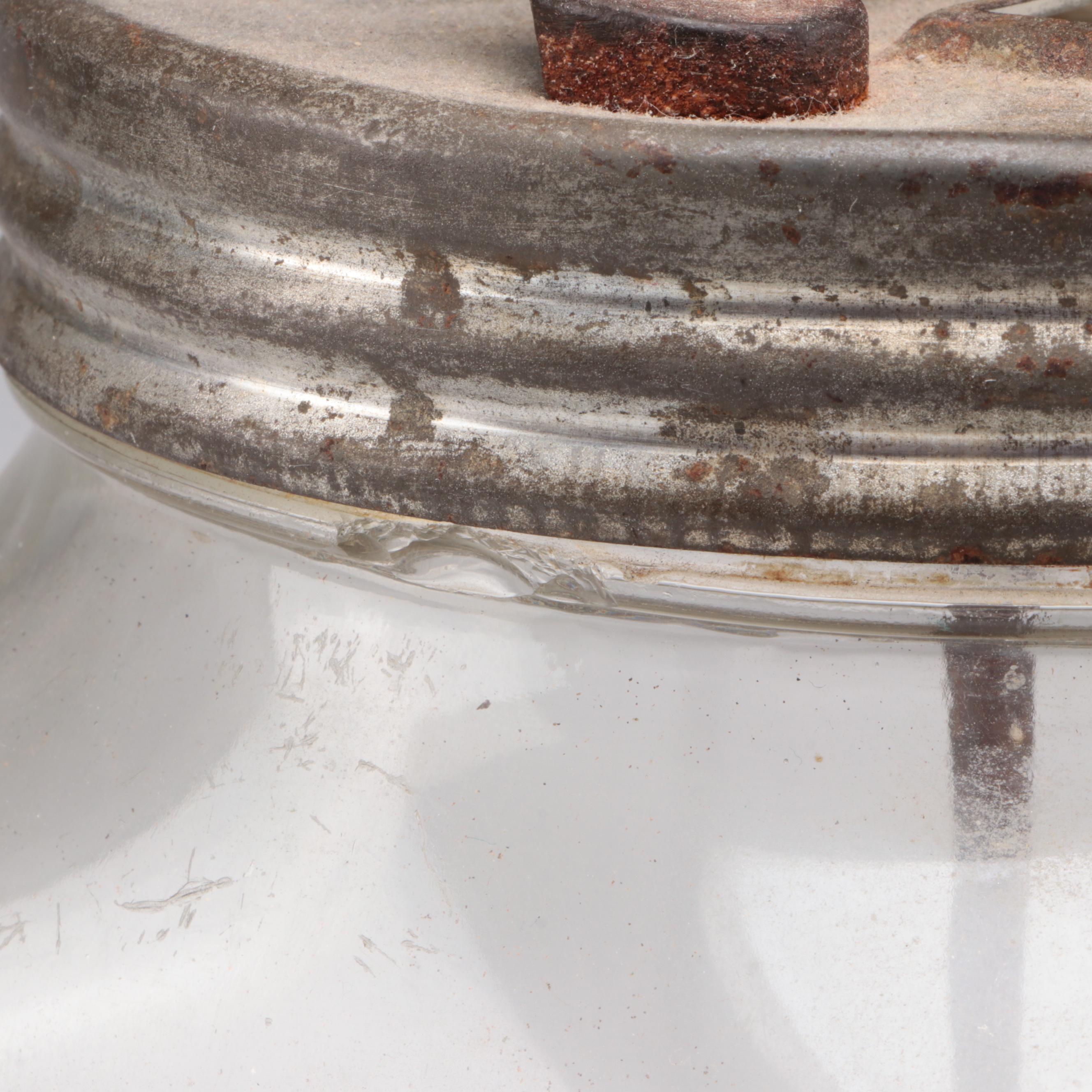 Dazey No 60 Churn Glass Butter Churn, Early to Mid 20th Century