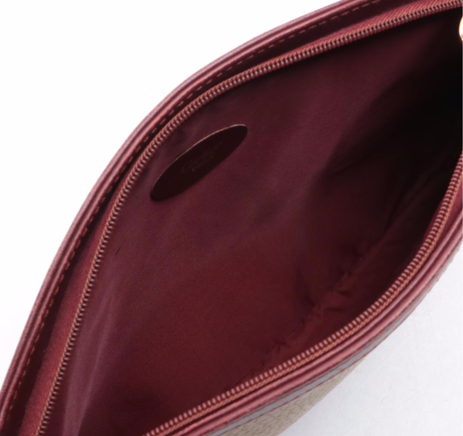 Cartier Zip Pouch in Leather