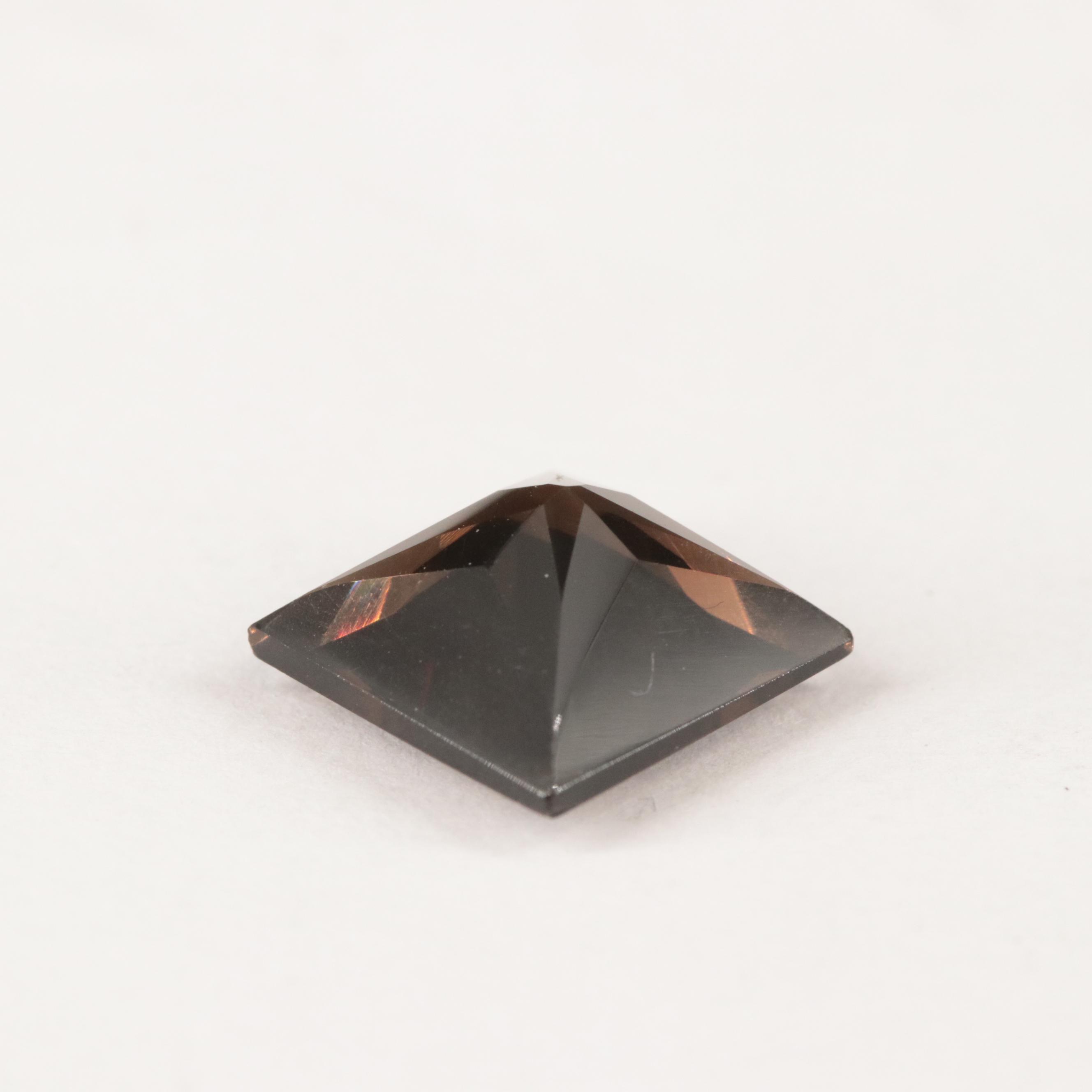 Loose 6.79 CT Smoky Quartz