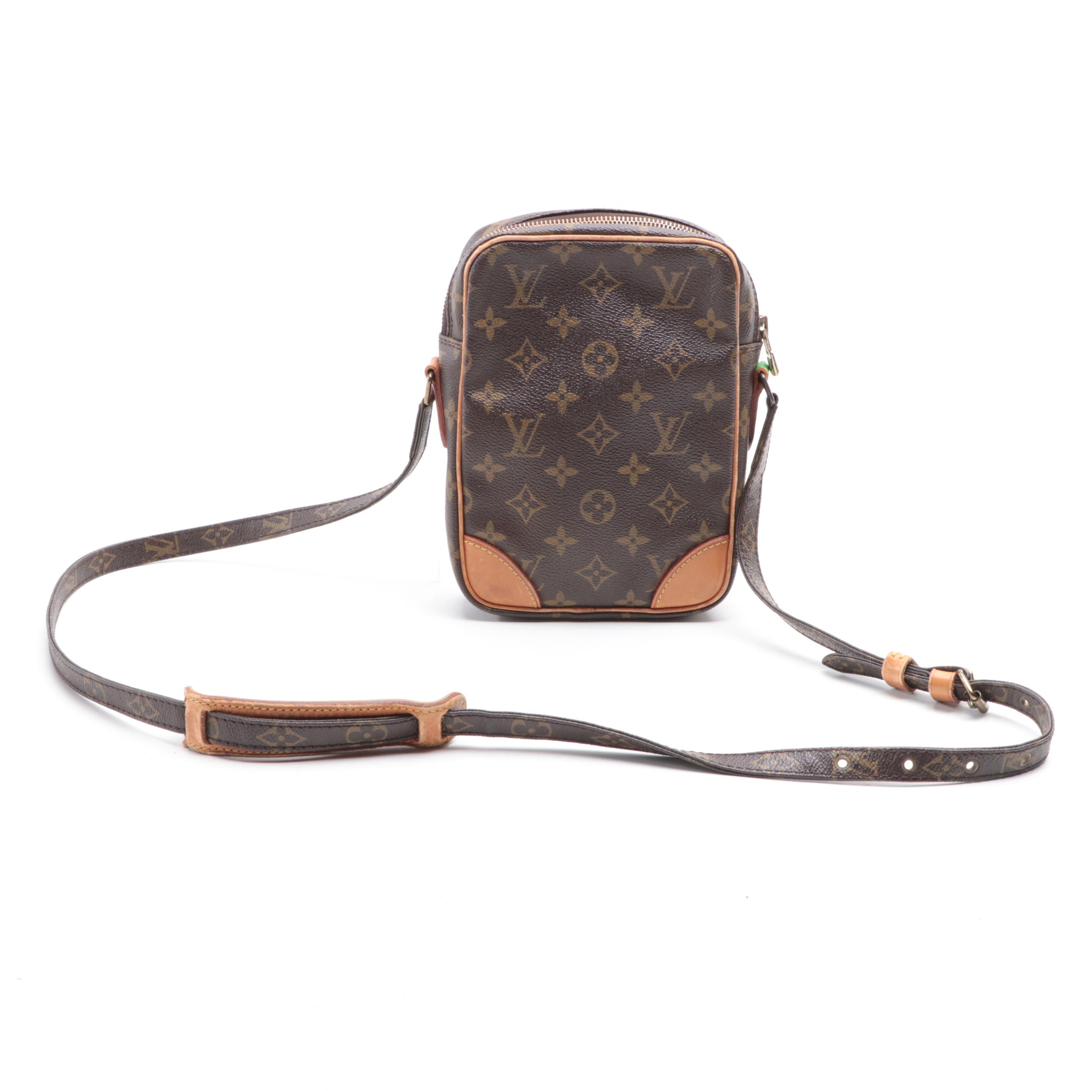 Louis Vuitton Danube Crossbody Bag in Monogram Canvas and Vachetta Leather