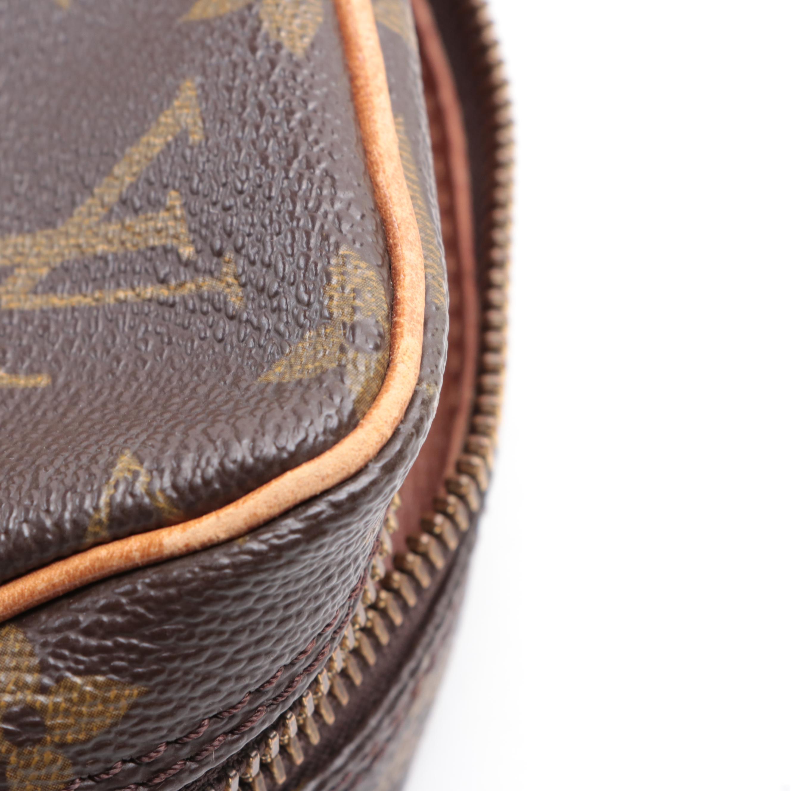 Louis Vuitton Danube Crossbody Bag in Monogram Canvas and Vachetta Leather