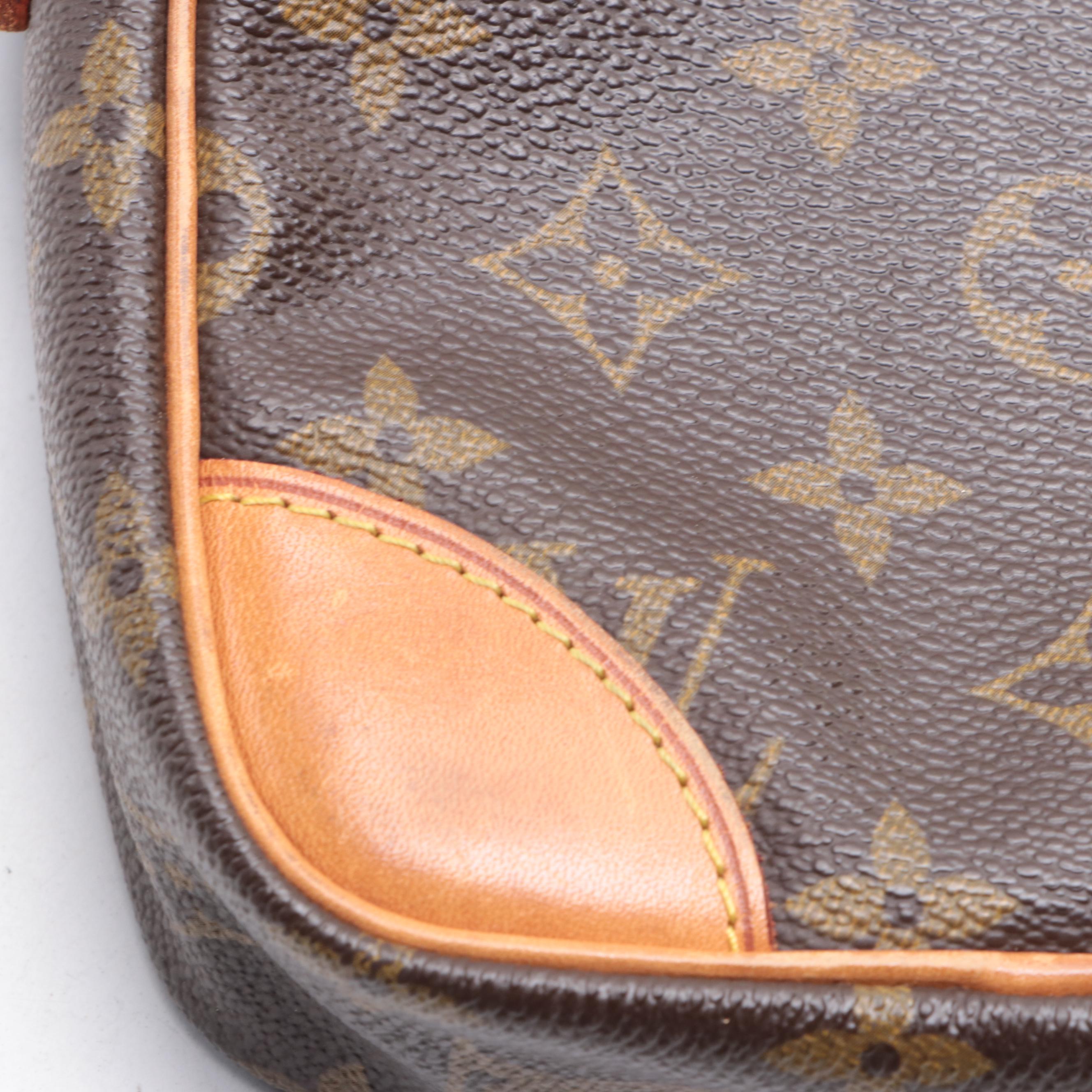 Louis Vuitton Danube Crossbody Bag in Monogram Canvas and Vachetta Leather