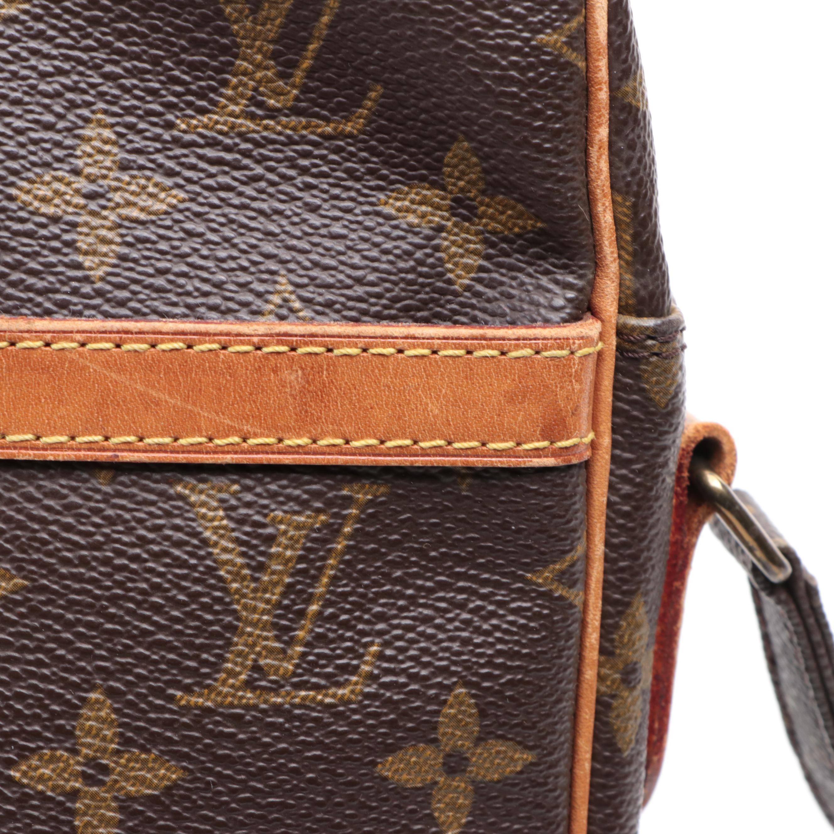 Louis Vuitton Danube Crossbody Bag in Monogram Canvas and Vachetta Leather