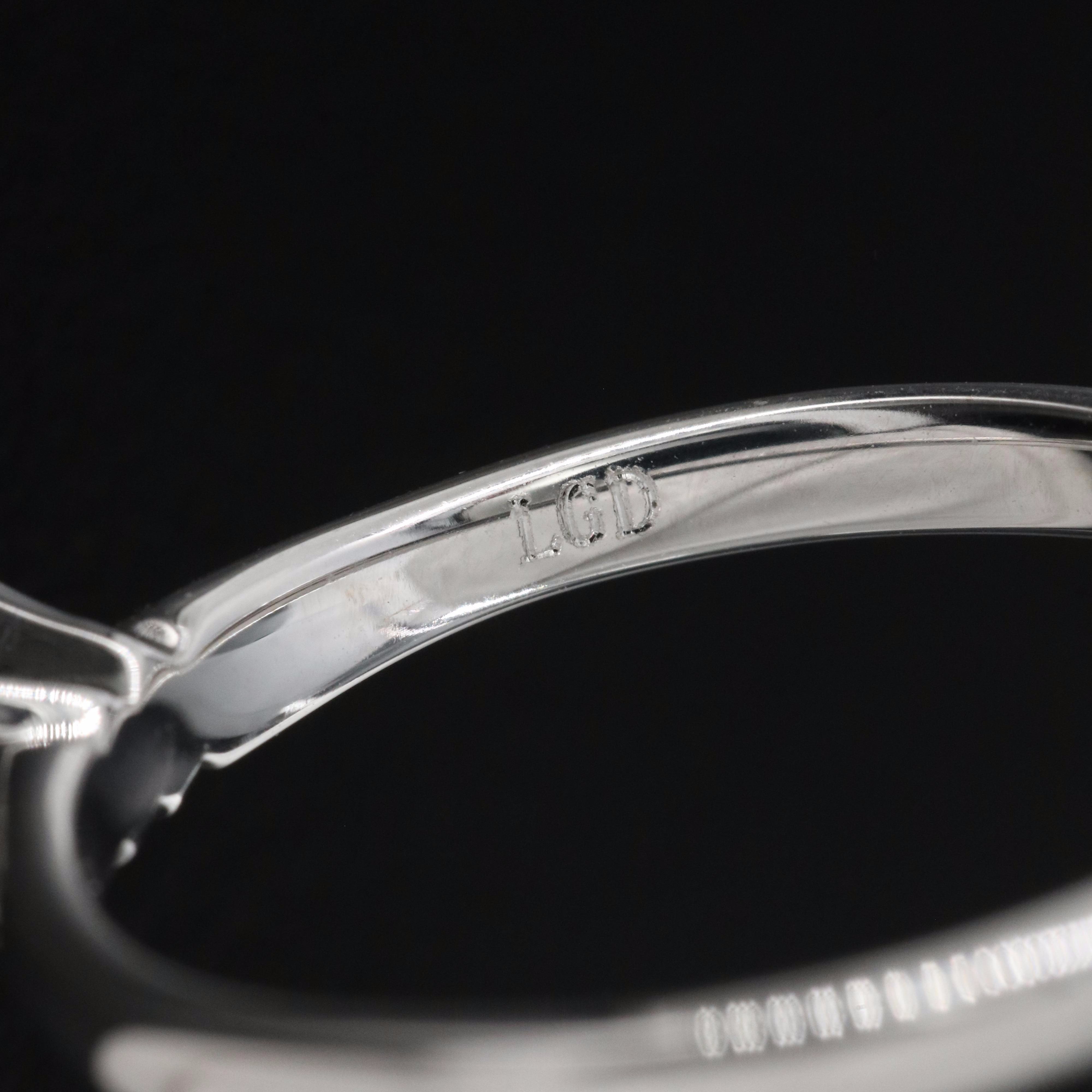 14K 0.74 CT Lab Grown Diamond Solitaire Ring