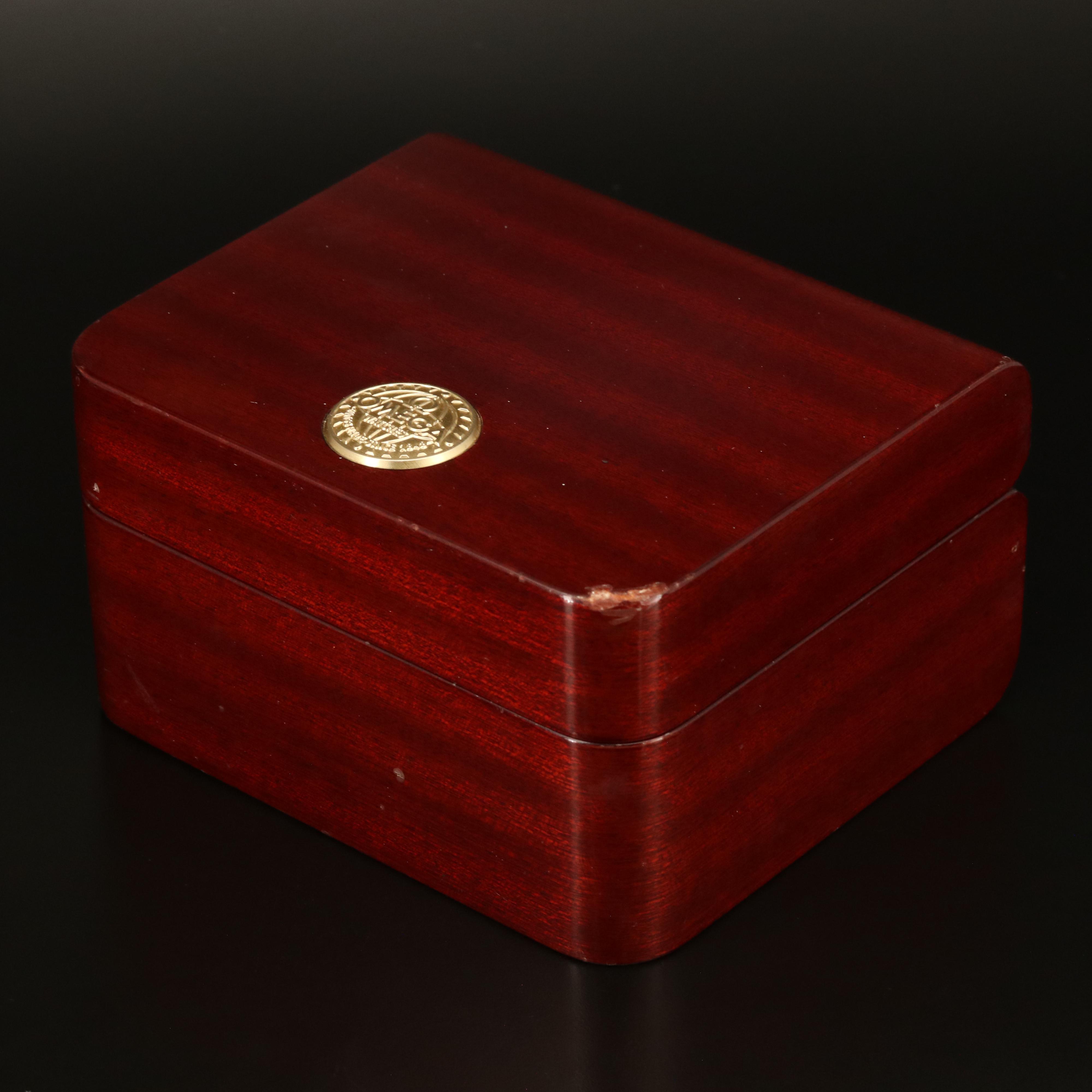 2006 18K Omega Double Eagle Constellation Chronograph Watch