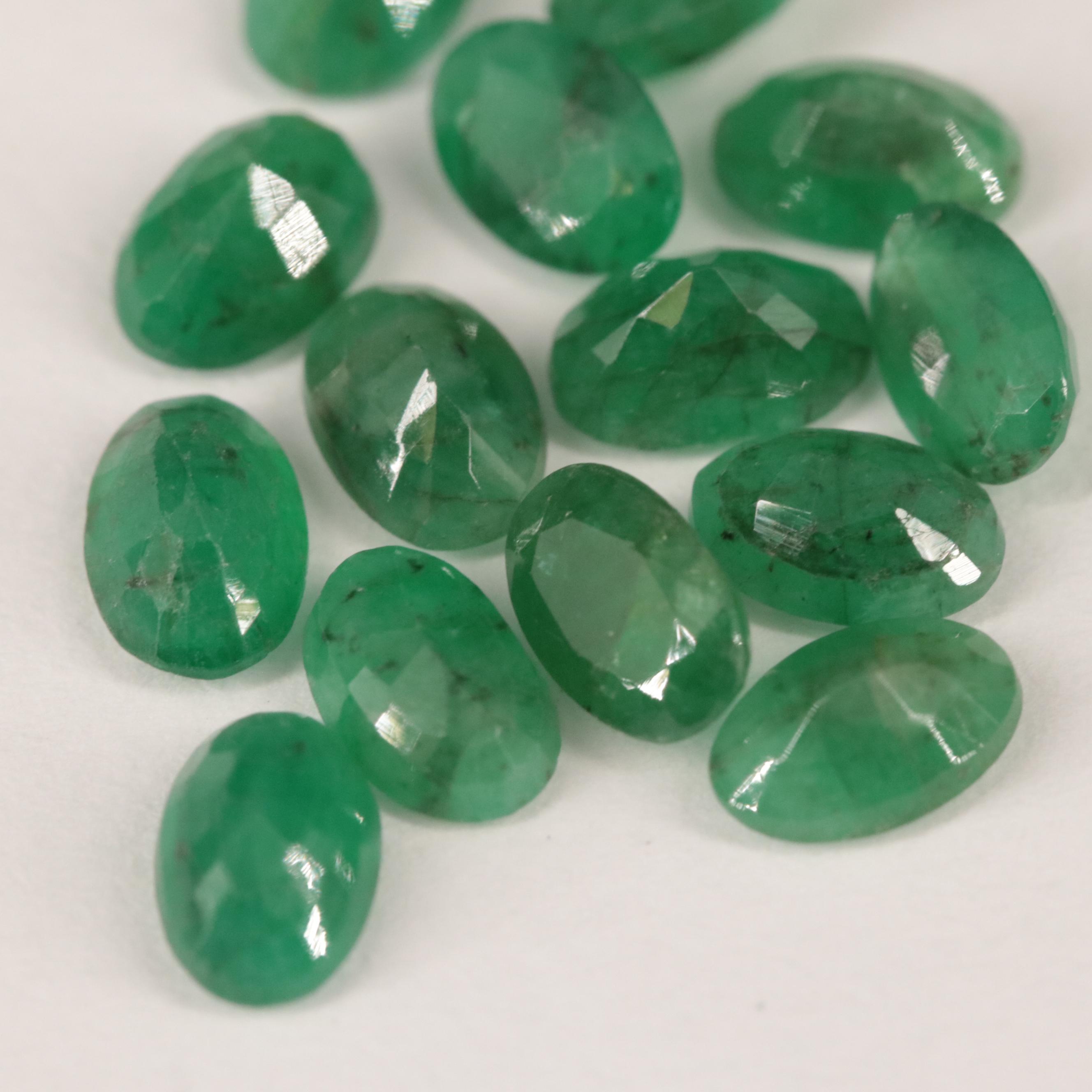 Loose 6.30 CTW Emerald Lot