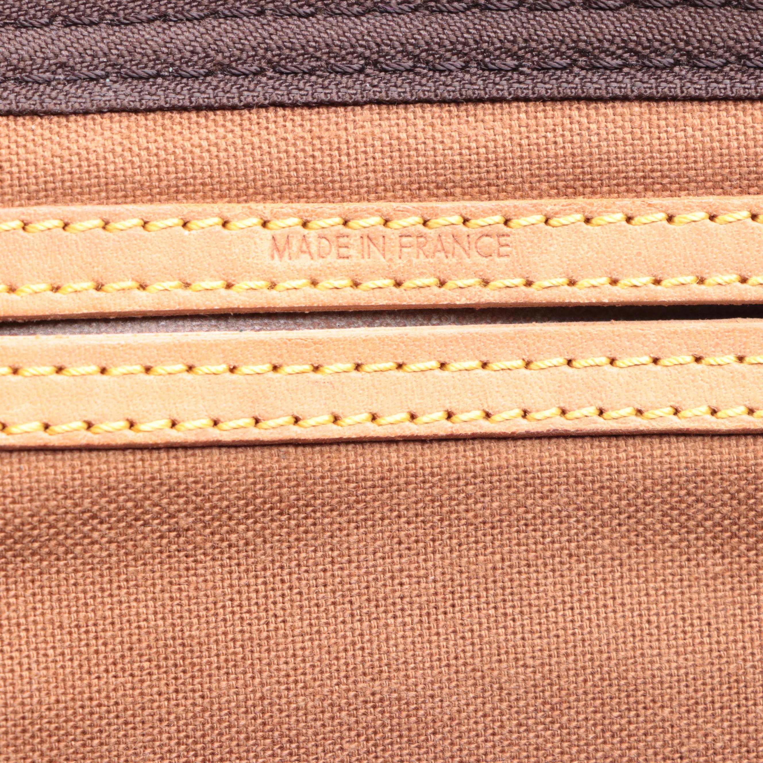 Louis Vuitton Speedy 40 in Monogram Canvas and Vachetta Leather