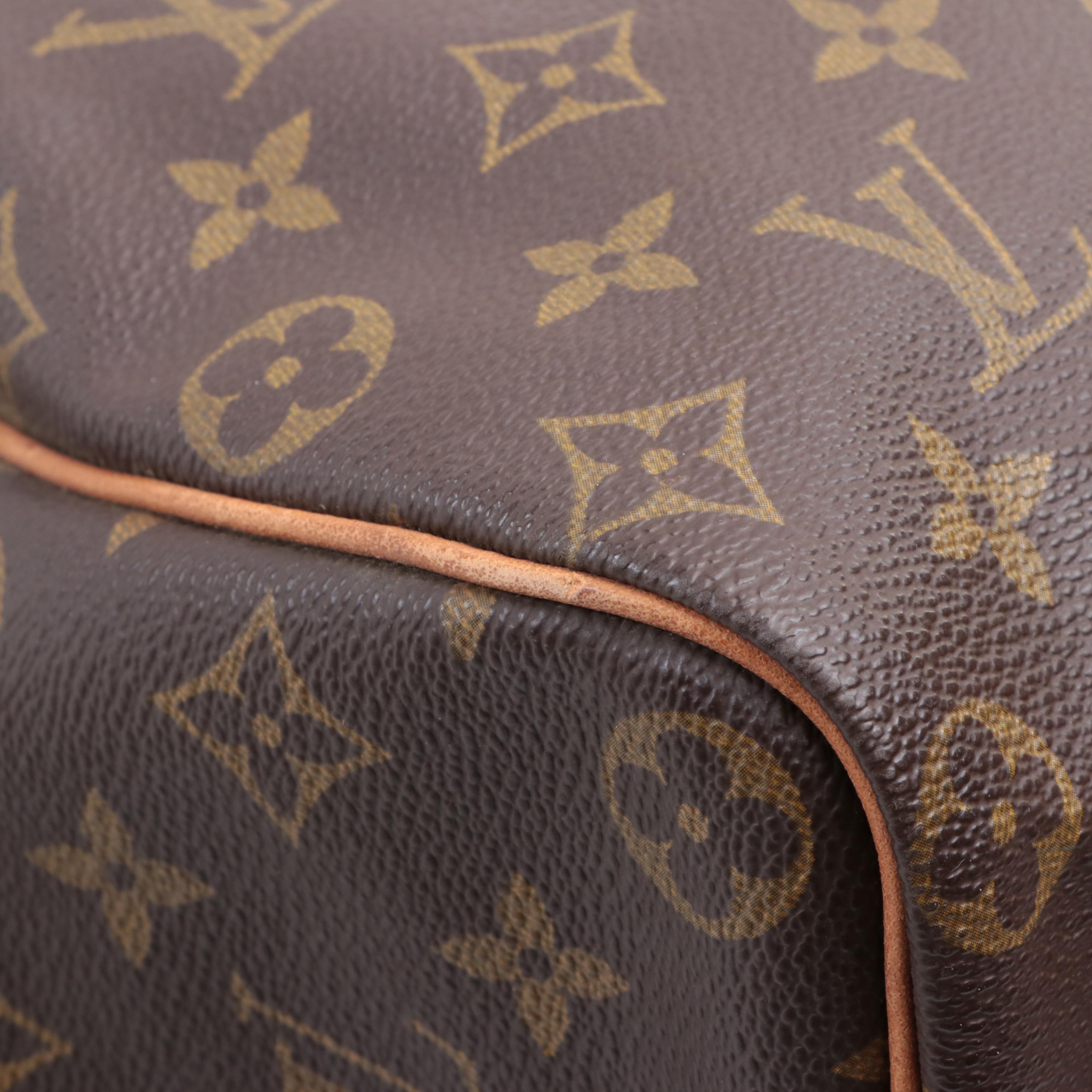 Louis Vuitton Speedy 40 in Monogram Canvas and Vachetta Leather