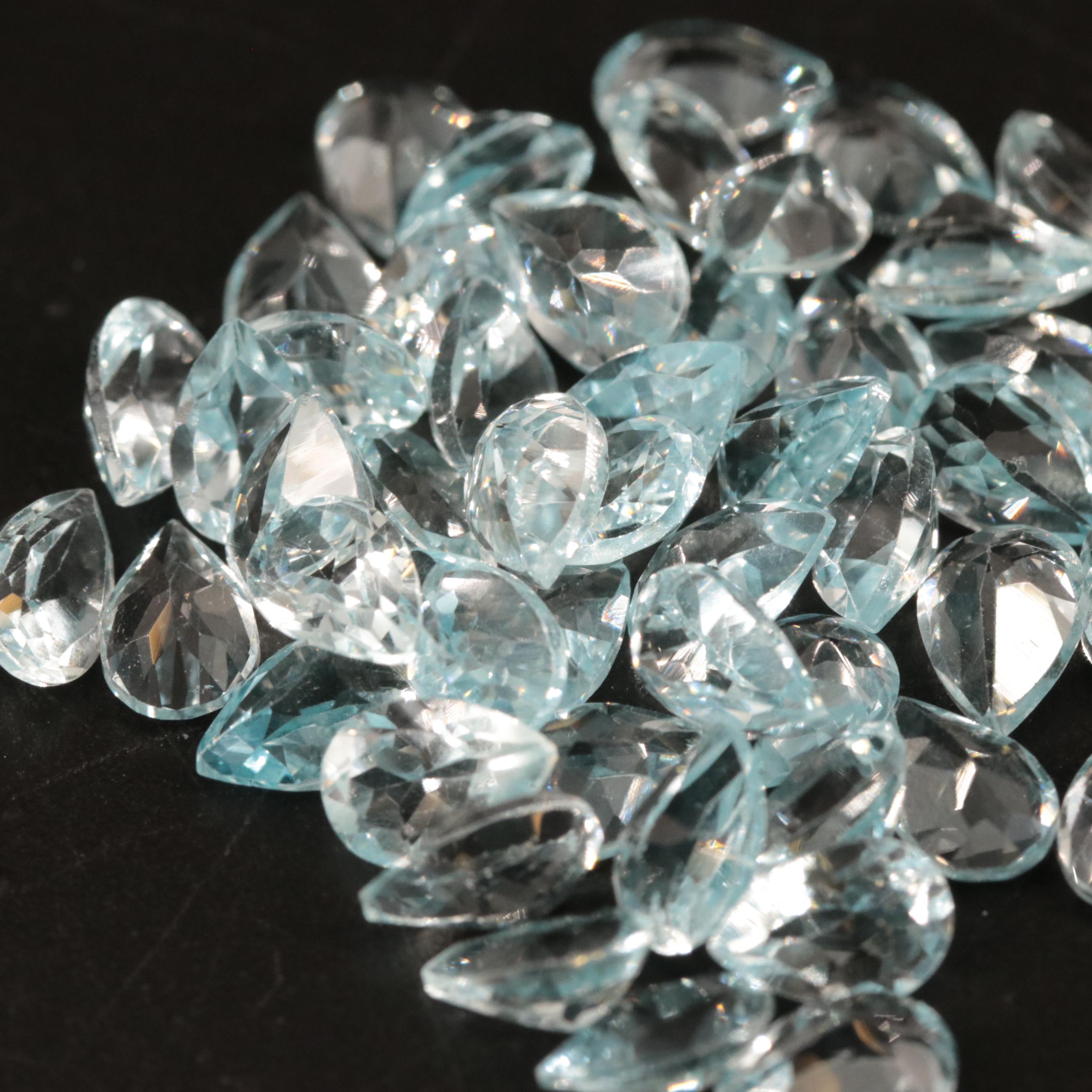 Loose 26.07 CTW Blue Topaz