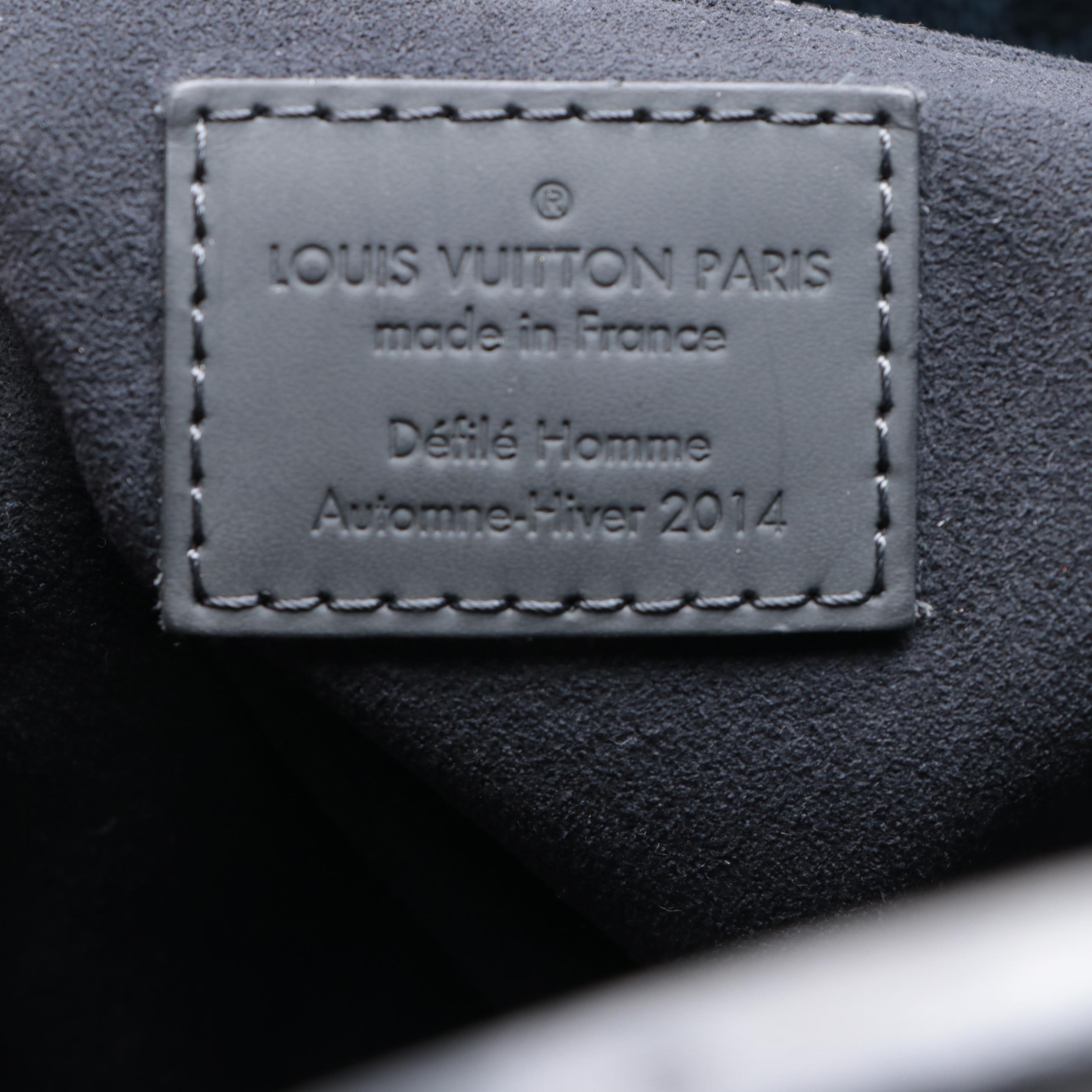 Louis Vuitton North South Tote in Colbat Damier Canvas