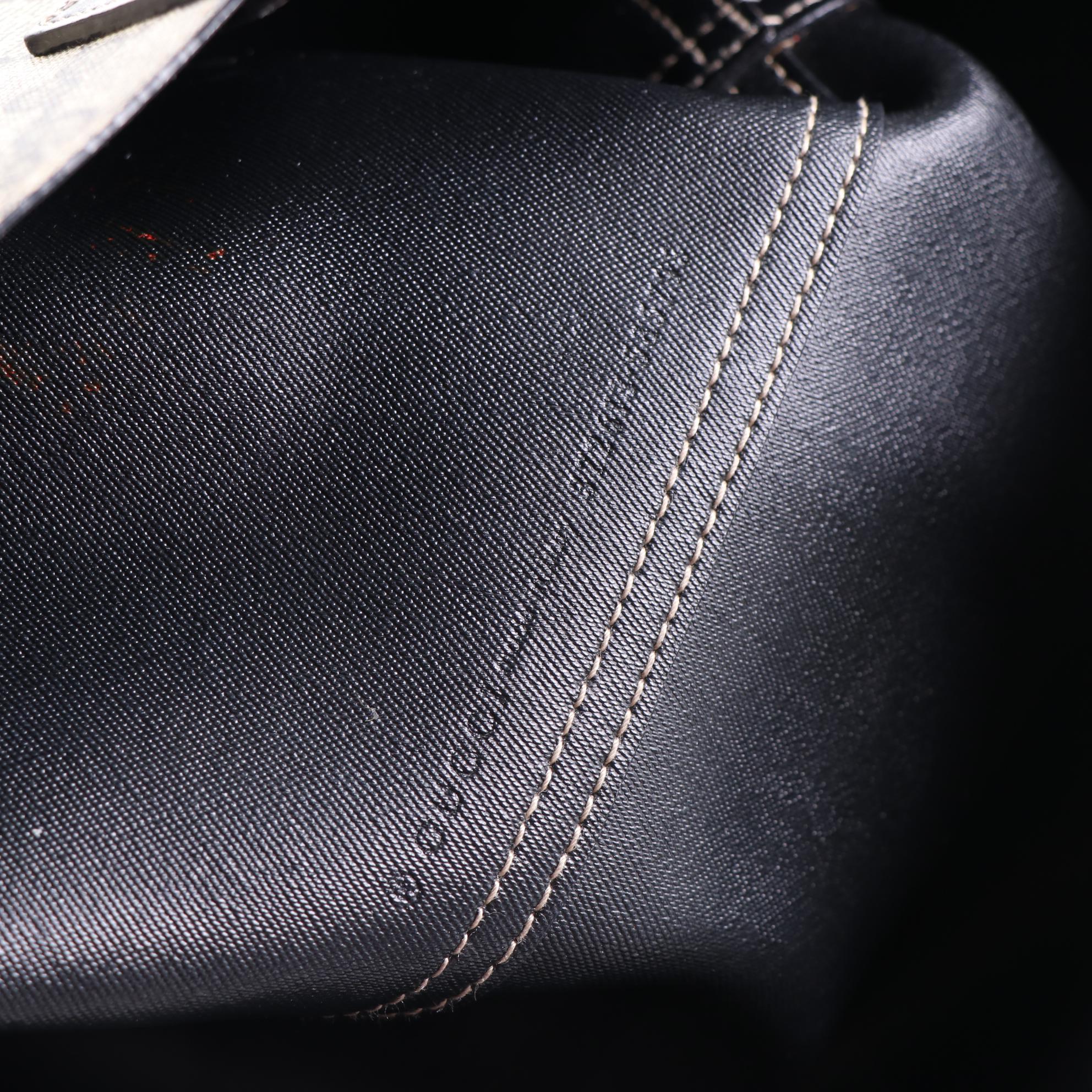 Gucci GG Supreme Canvas and Leather Reversible Tote Bag