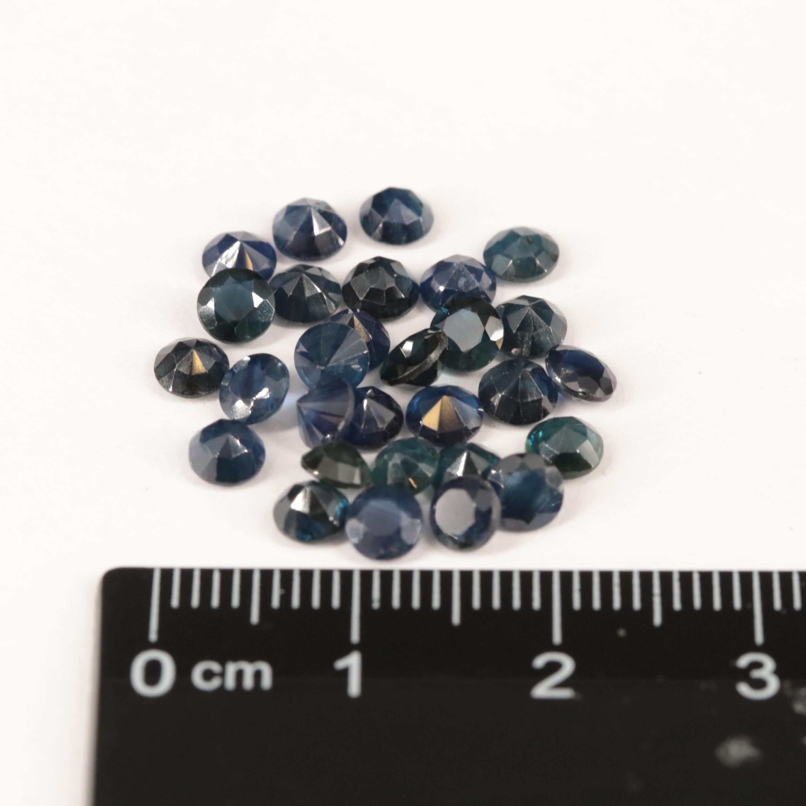 Loose 9.55 CTW Blue Sapphire