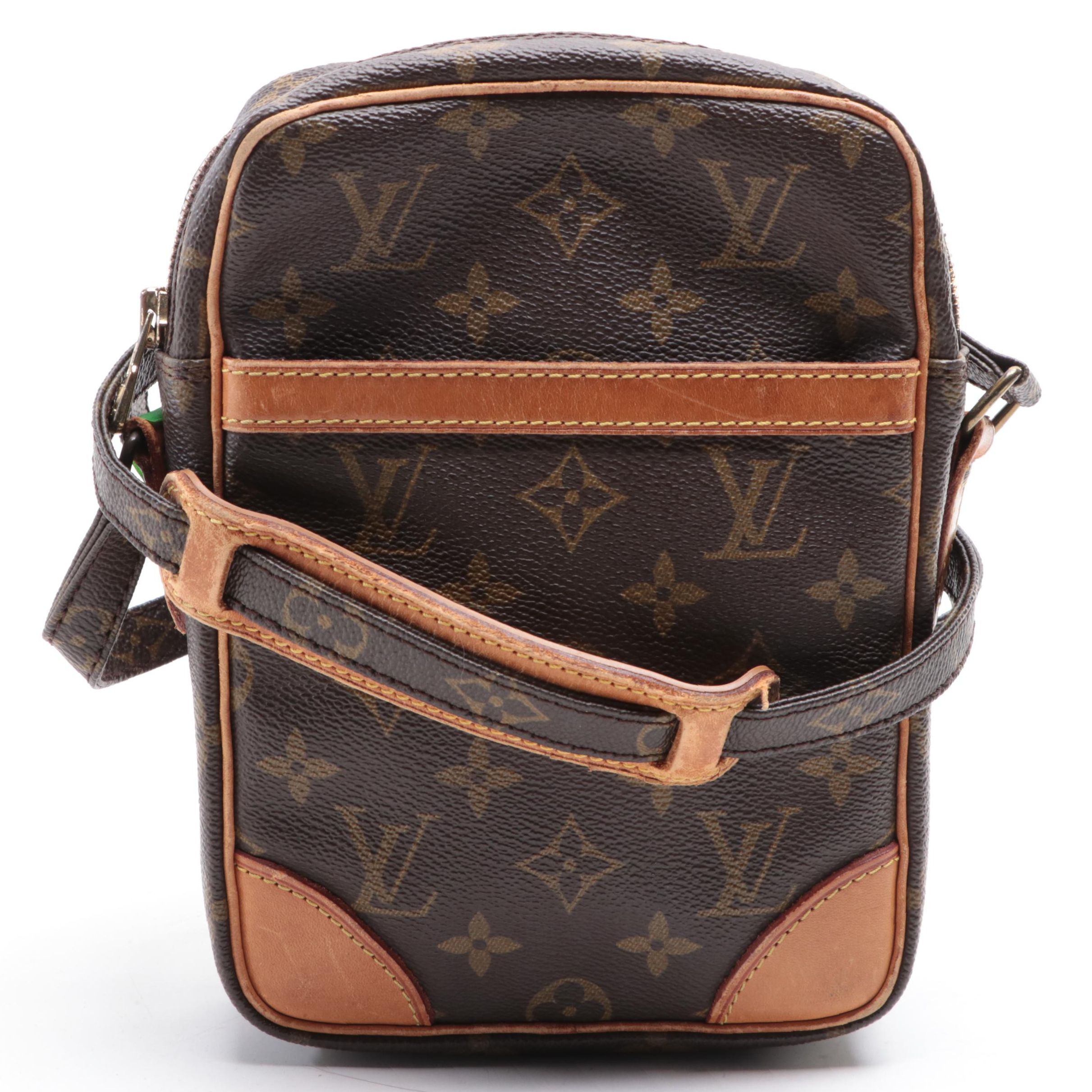 Louis Vuitton Danube Crossbody Bag in Monogram Canvas and Vachetta Leather