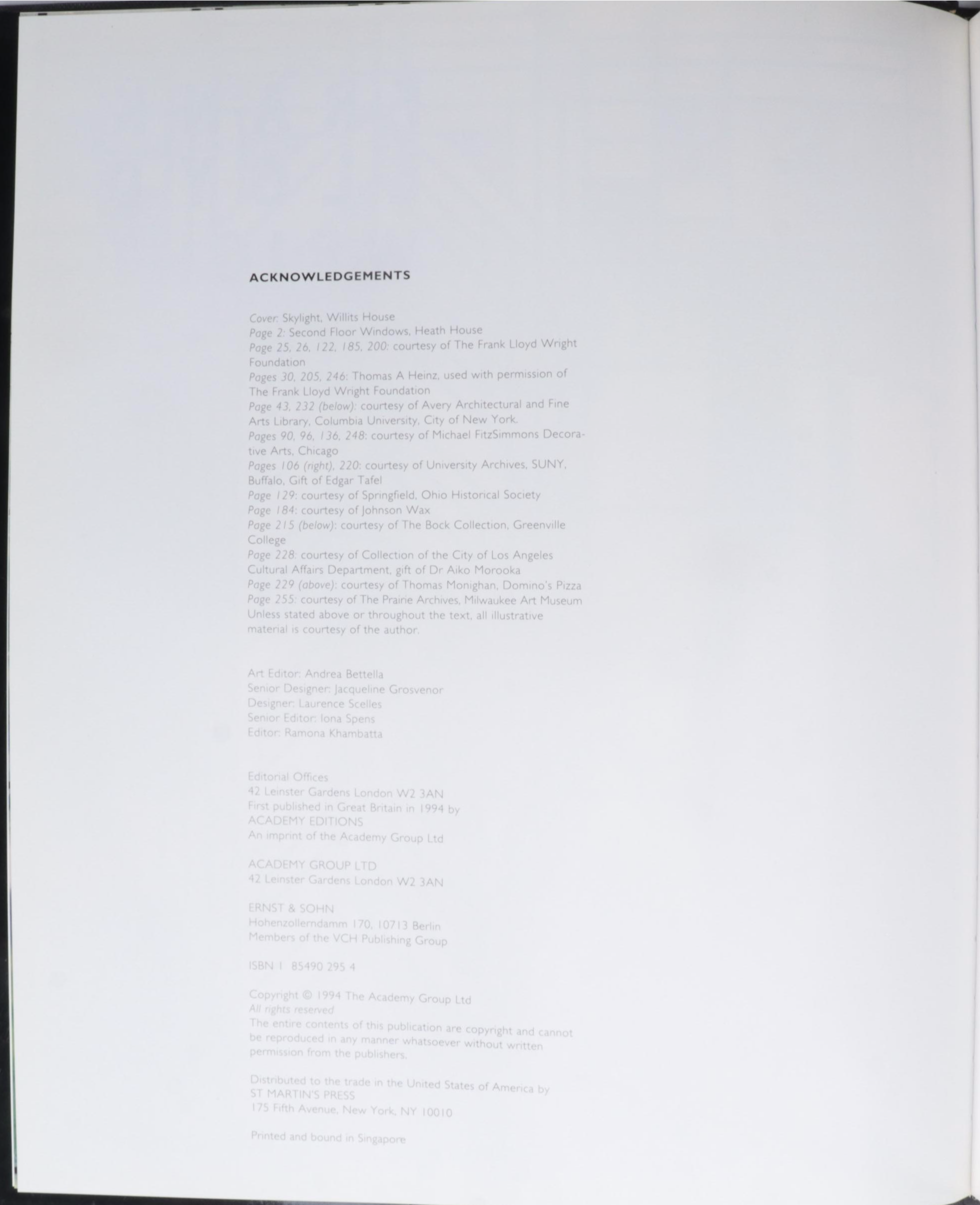 "Frank Lloyd Wright: Glass Art" by Thomas Heinz and More Nonfiction Books