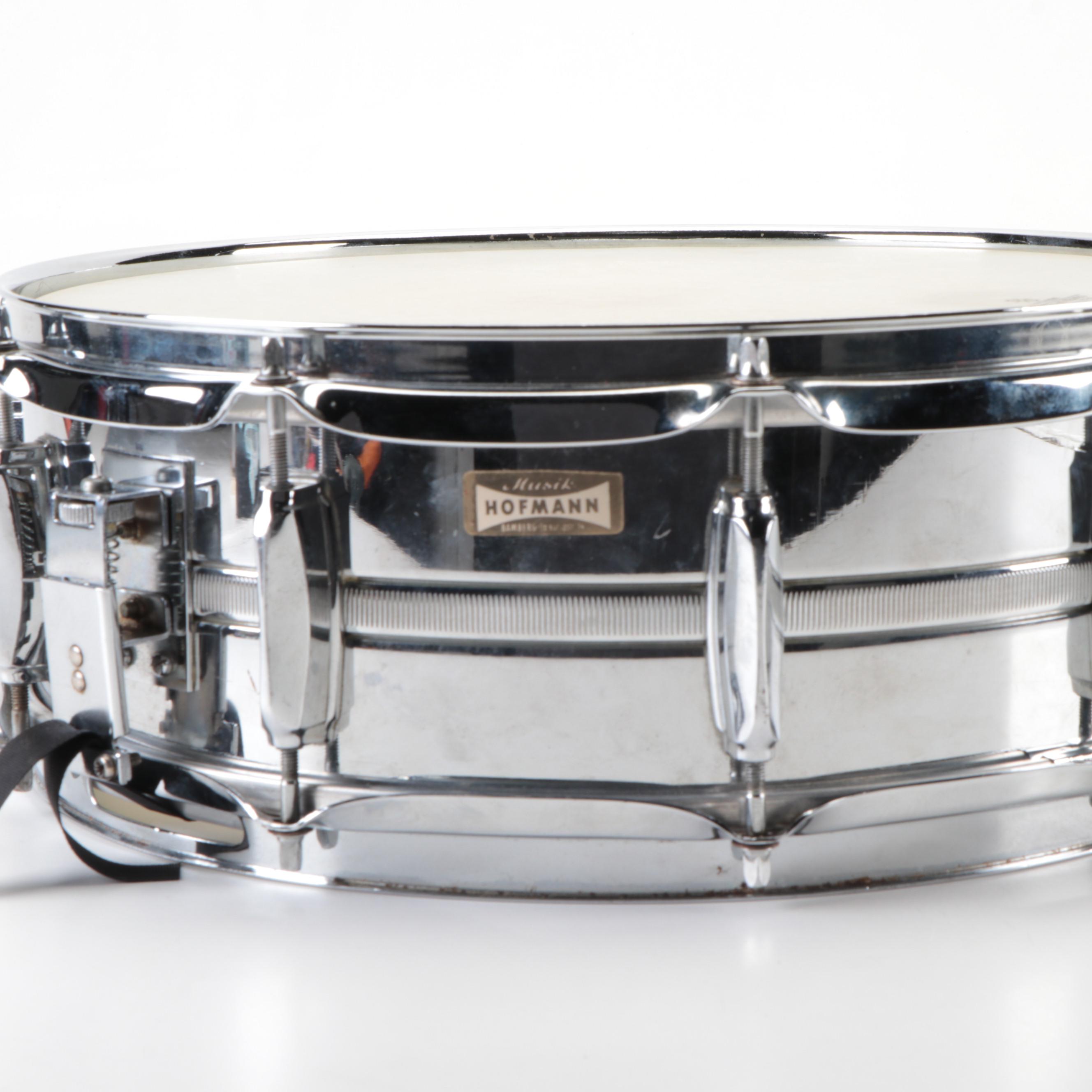 Evans Snare Drum With Remo Weatherking Head, Ludwig Case