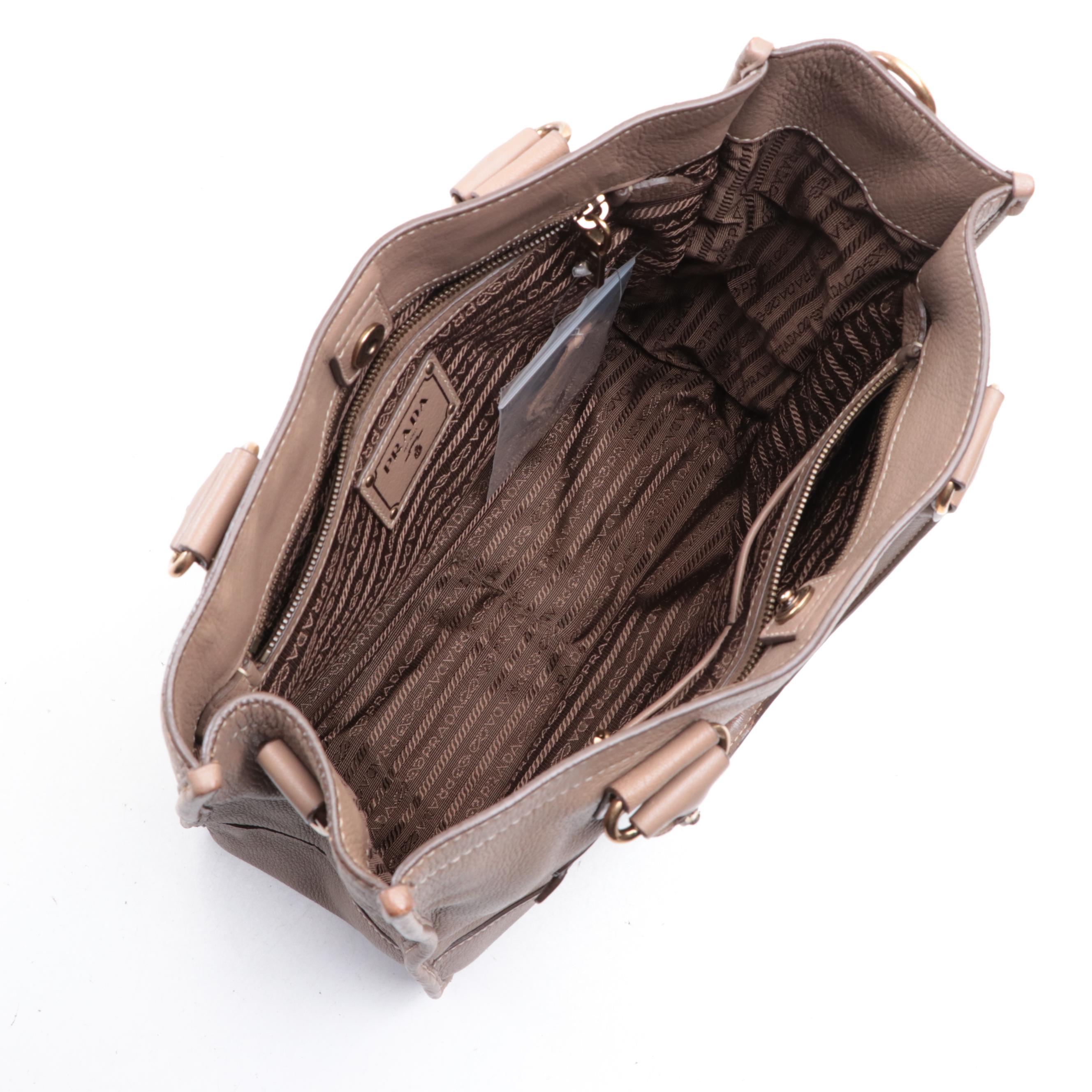 Prada Leather Shoulder Bag