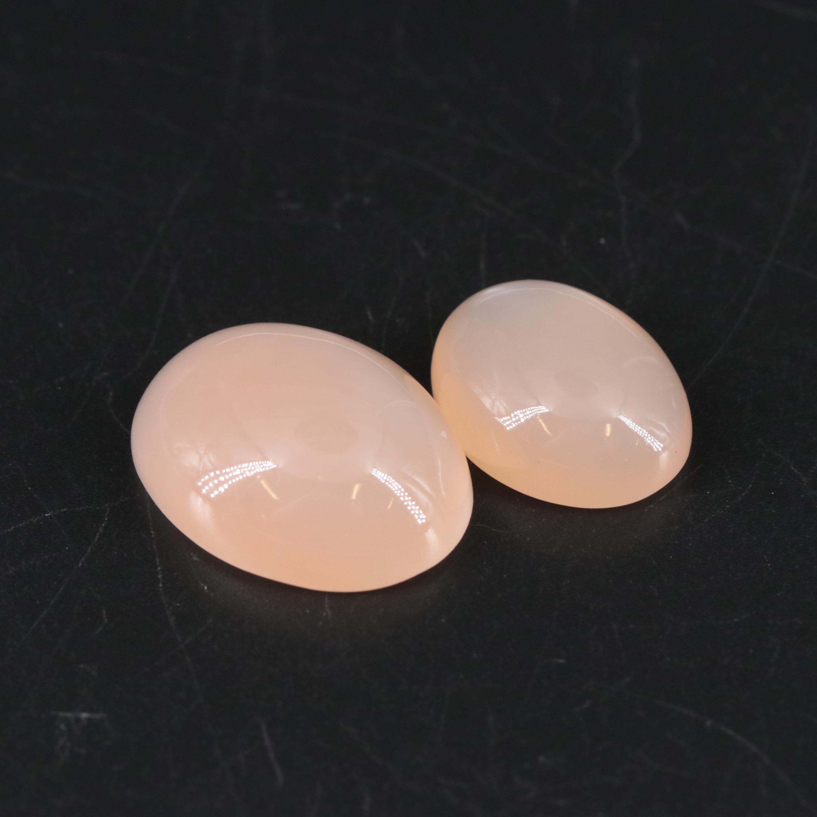 Loose 25.06 CTW Pich Moonstone