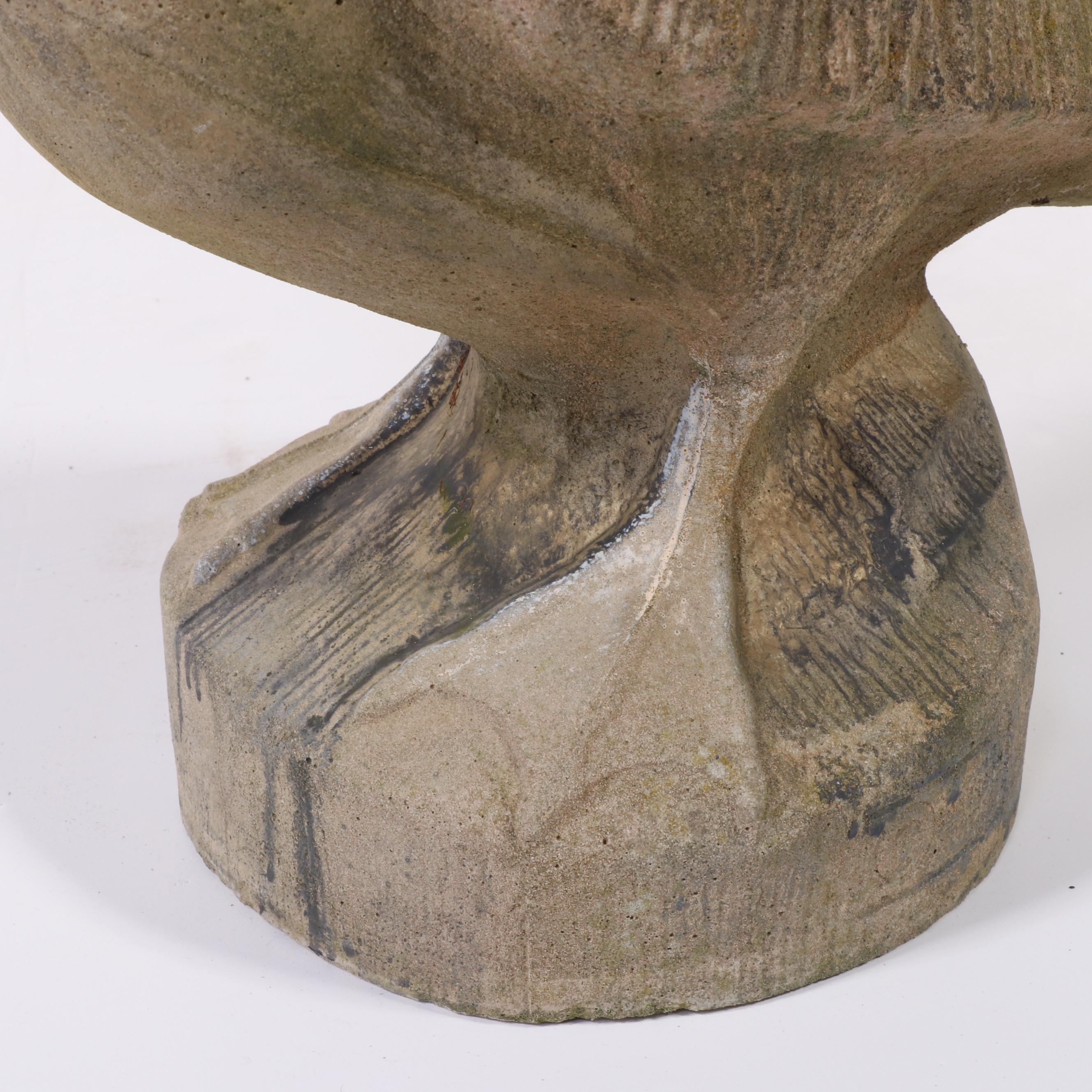 Cast Concrete Pelican Garden Statue