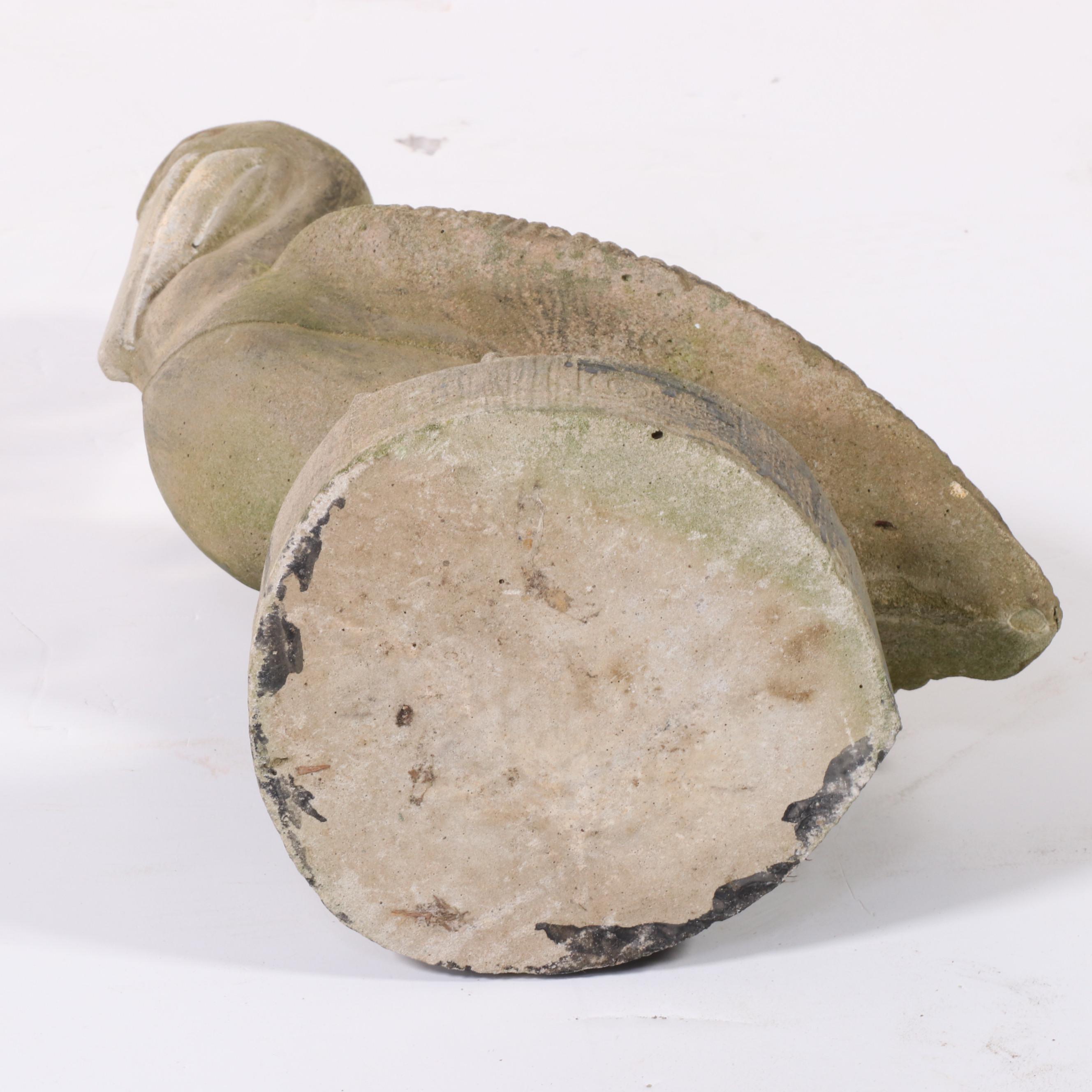 Cast Concrete Pelican Garden Statue