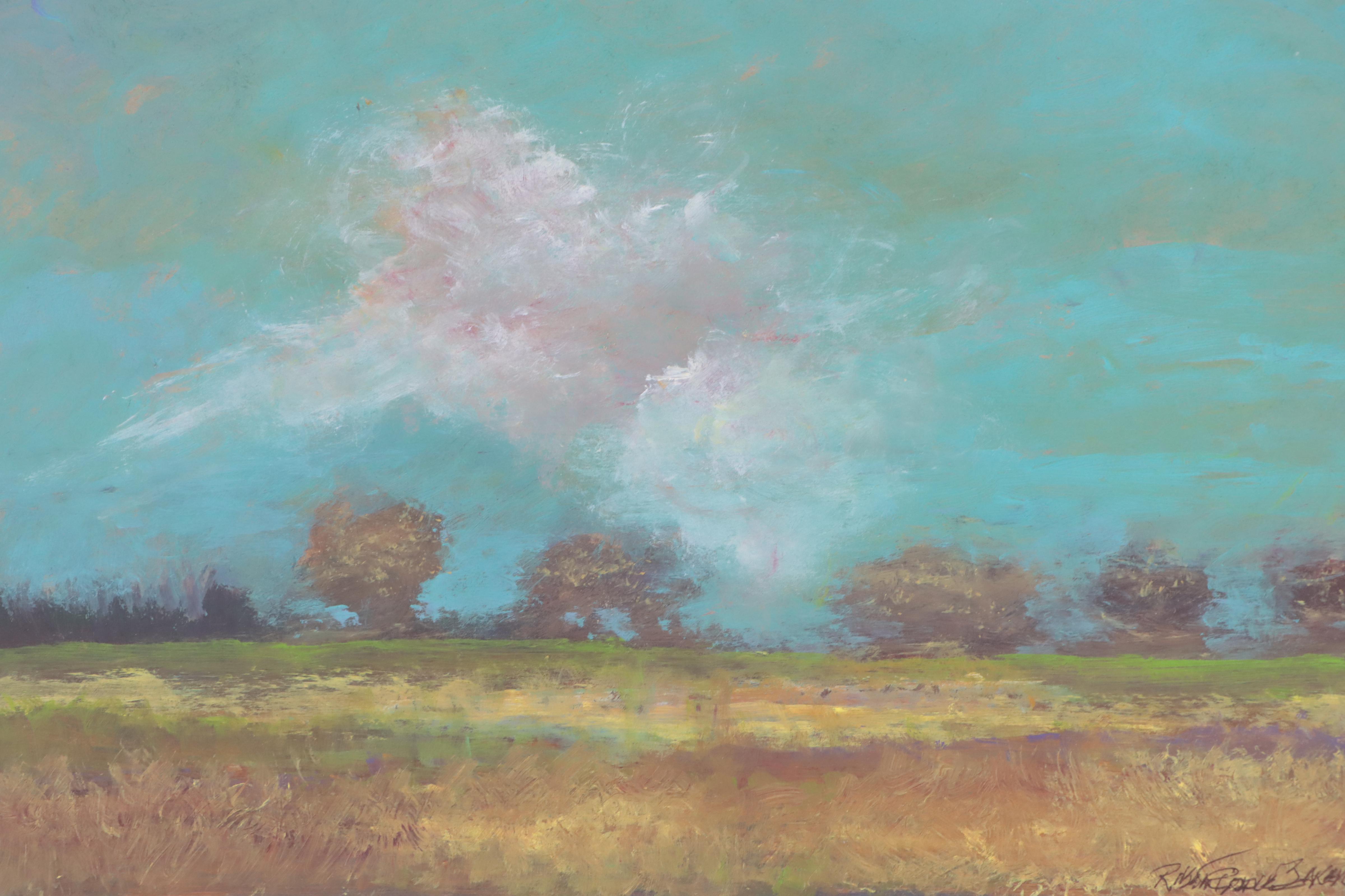 Robert Riddle-Baker Acrylic Painting "Summer Field," 2022