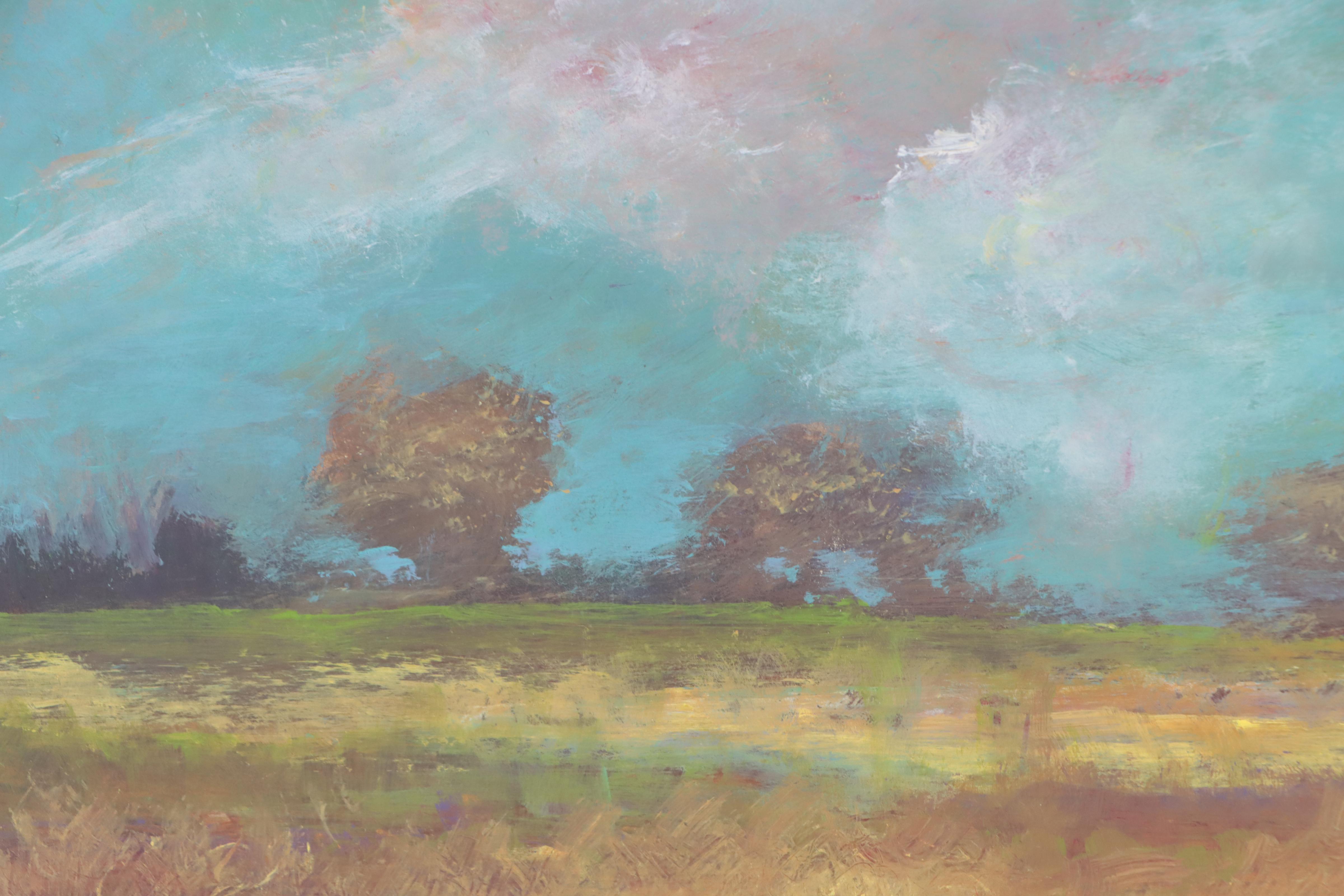 Robert Riddle-Baker Acrylic Painting "Summer Field," 2022