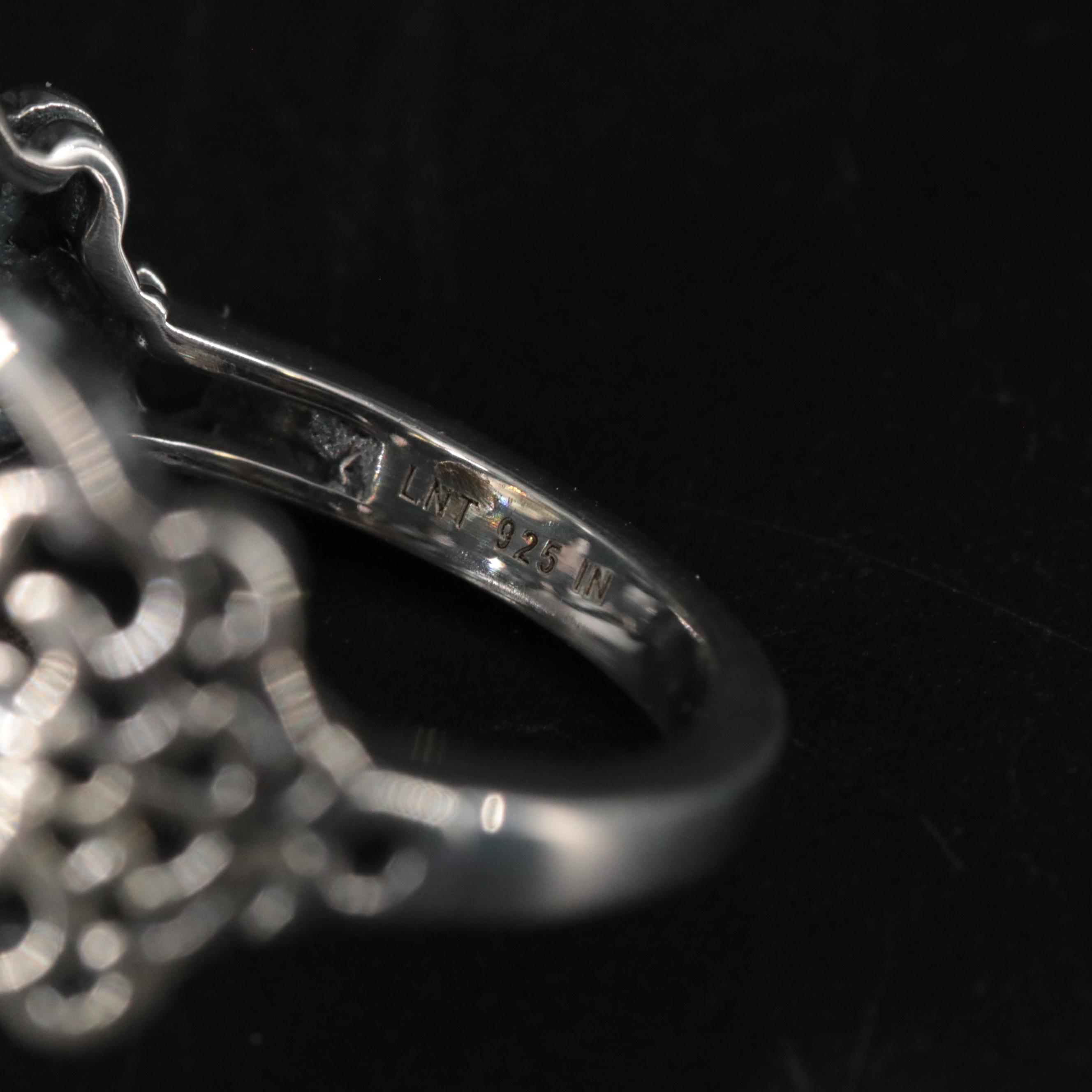 Sterling Citrine Ring