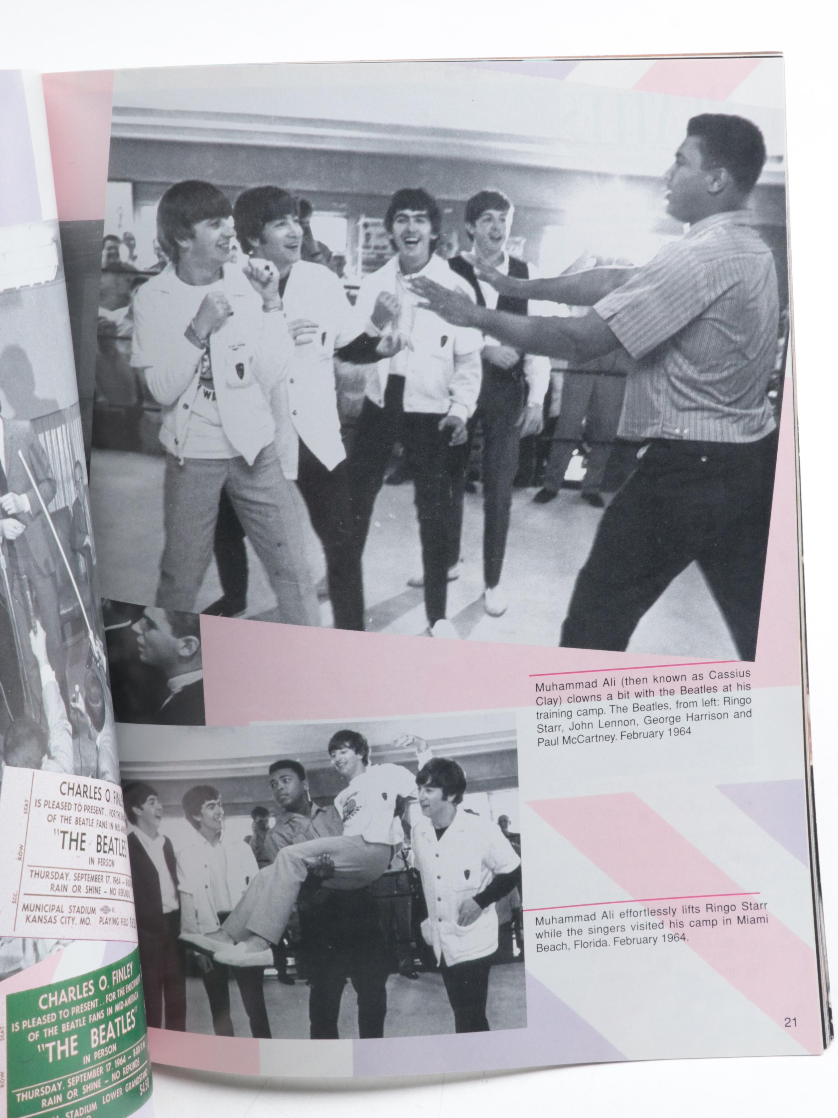 "Newsweek" with Other Magaines and Newspaper Featuring The Beatles