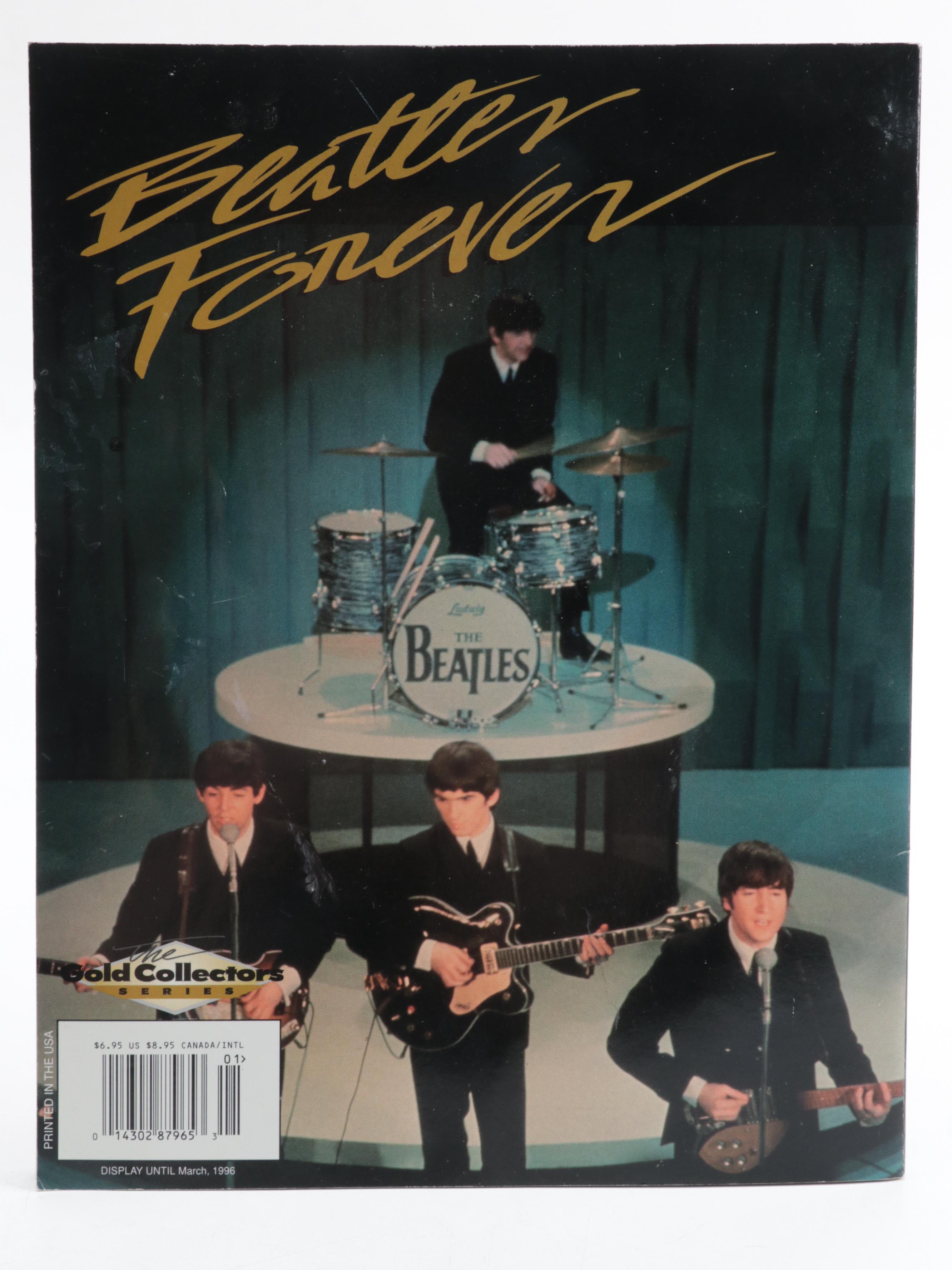 "Newsweek" with Other Magaines and Newspaper Featuring The Beatles