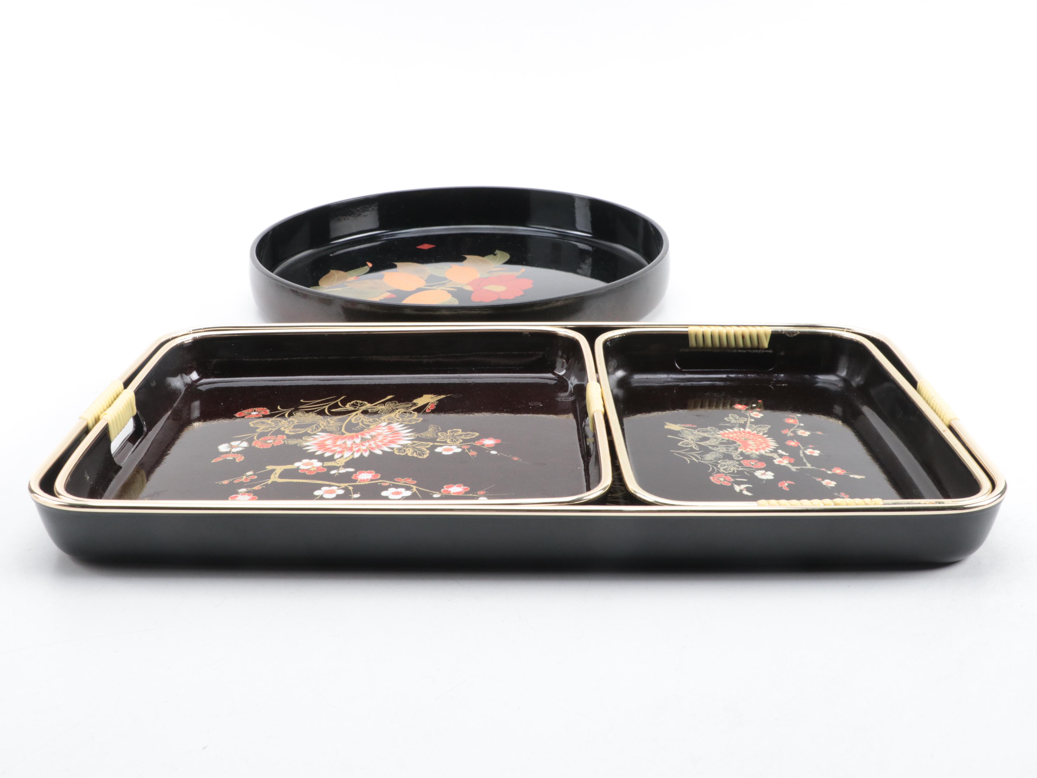 Japanese Lacquerware Trays