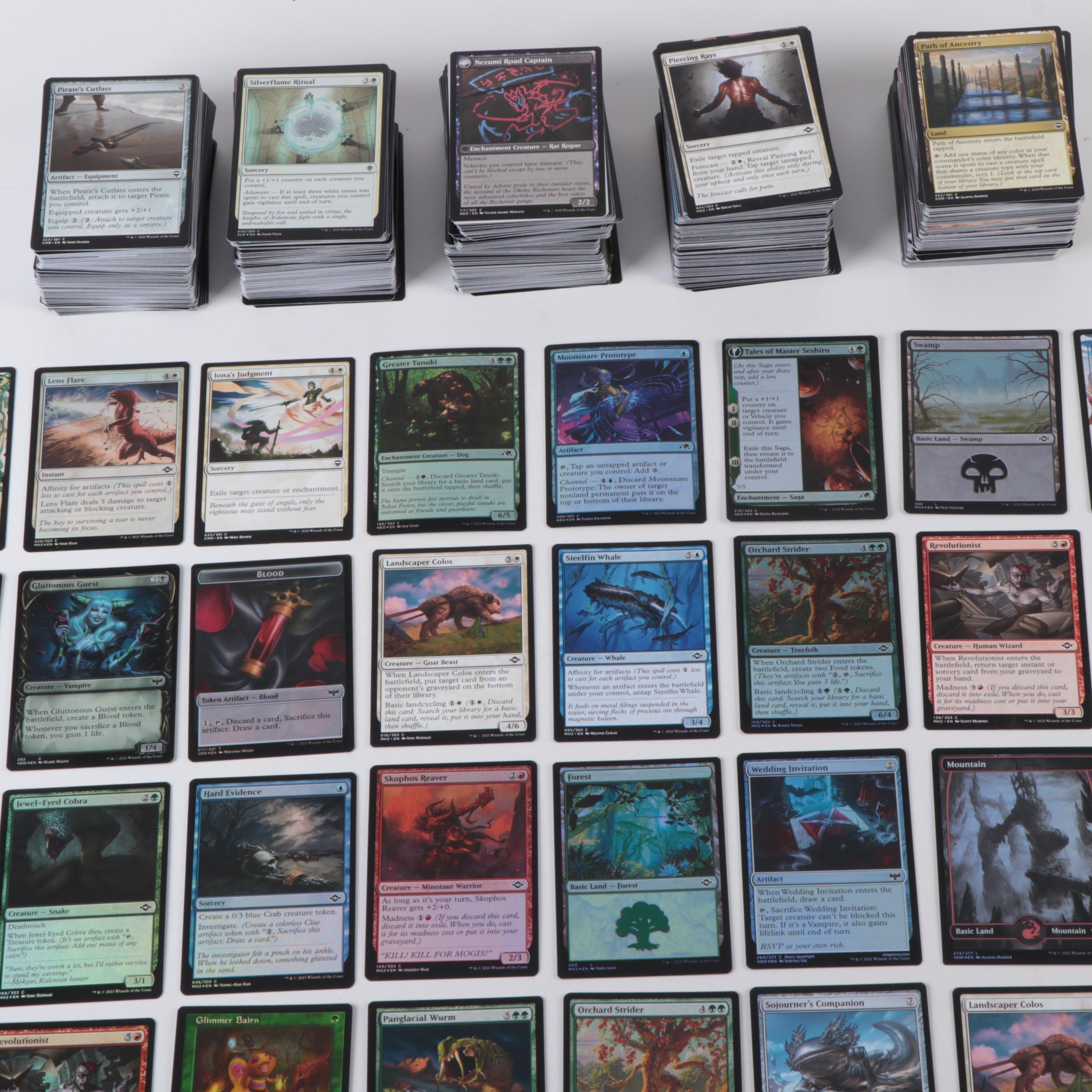 Wizards of the Coast Magic: The Gathering Trading Cards with Holos, More, 2020s