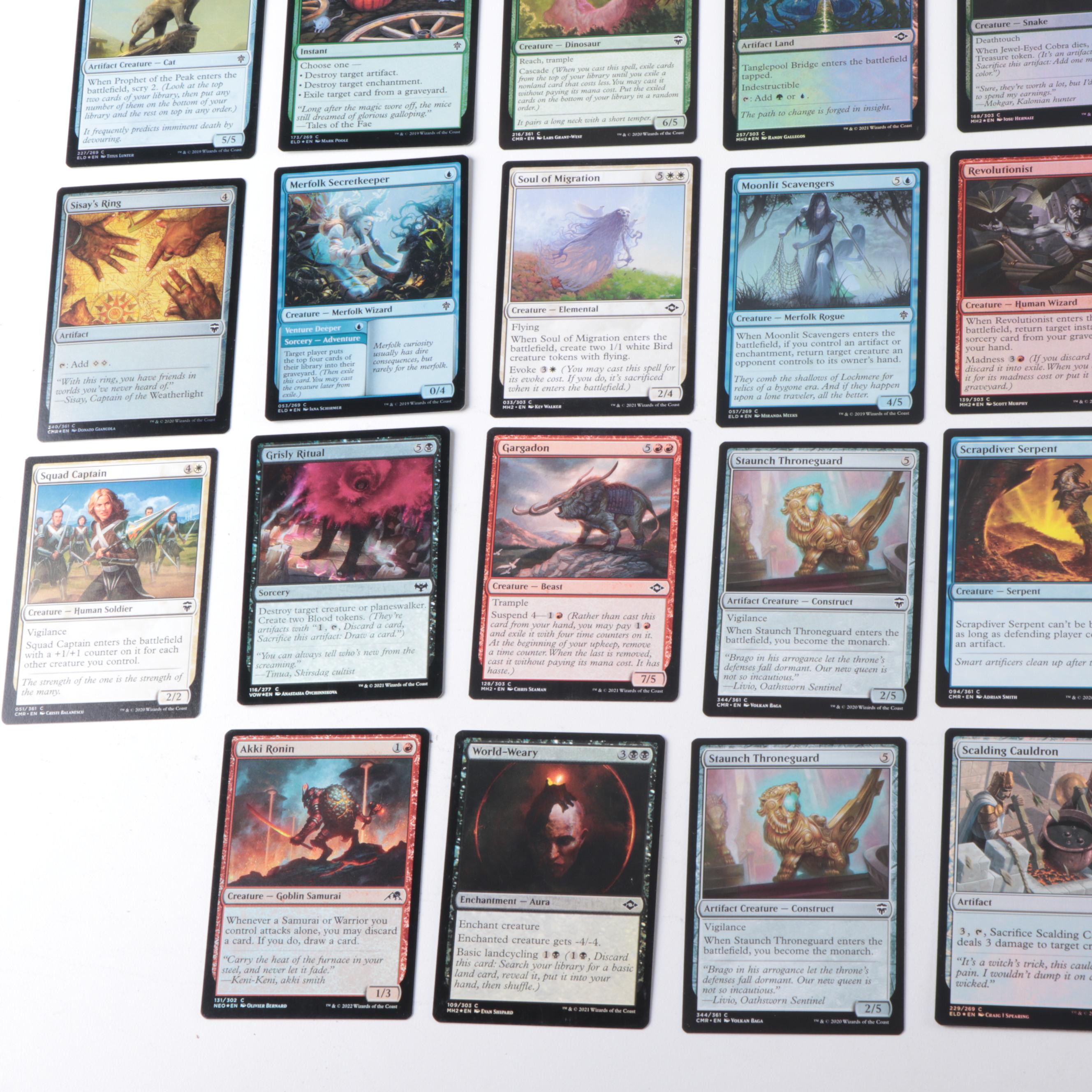 Wizards of the Coast Magic: The Gathering Trading Cards with Holos, More, 2020s