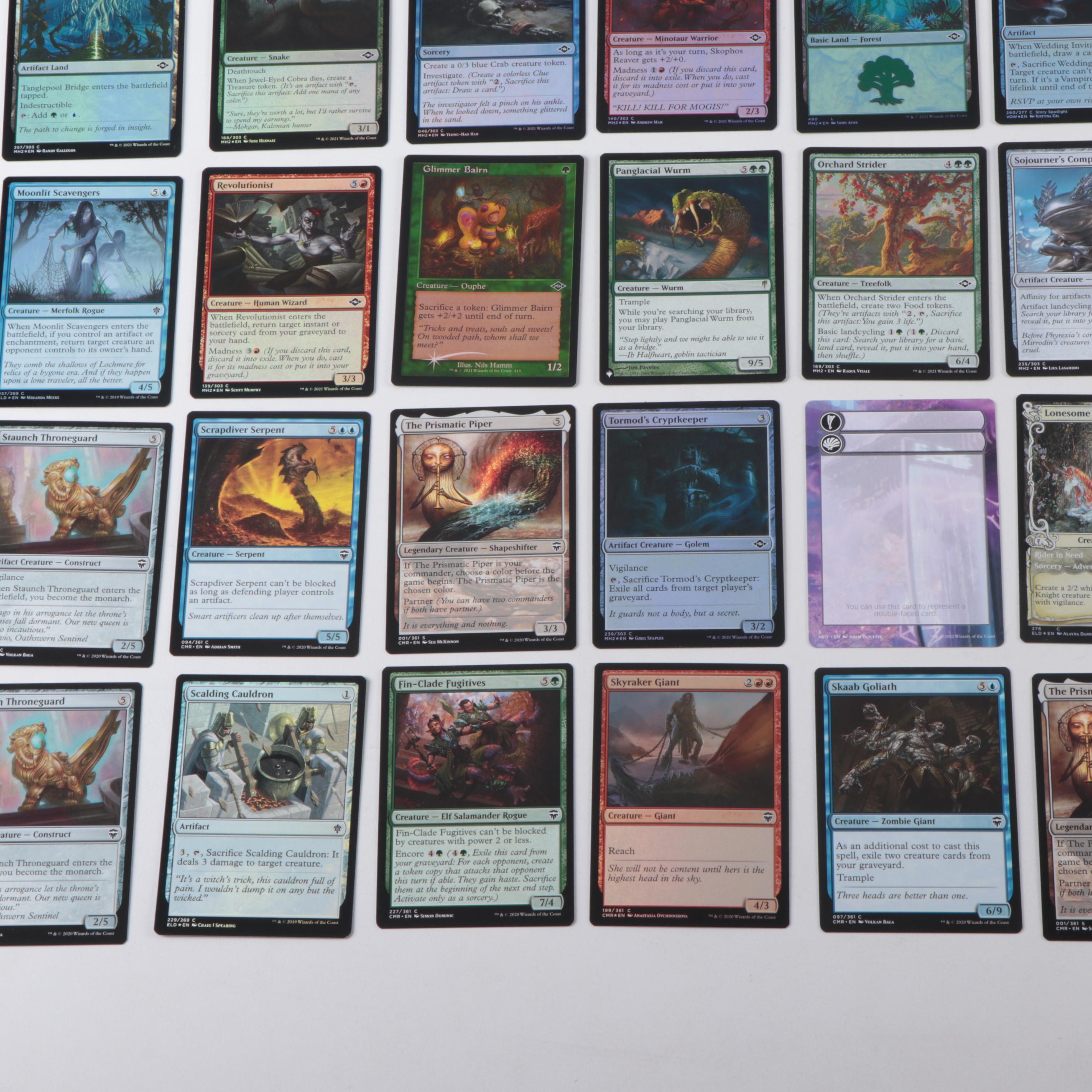 Wizards of the Coast Magic: The Gathering Trading Cards with Holos, More, 2020s