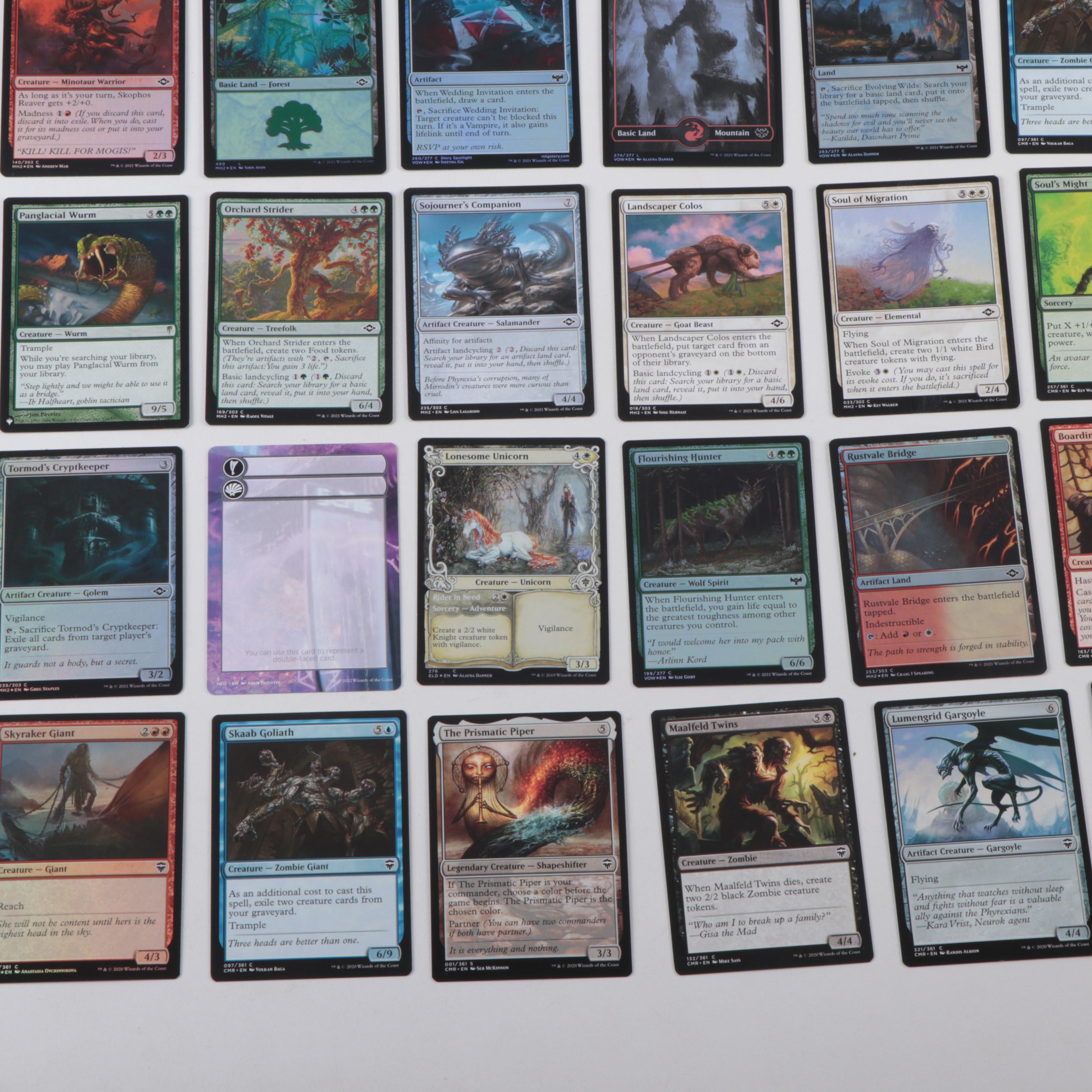 Wizards of the Coast Magic: The Gathering Trading Cards with Holos, More, 2020s