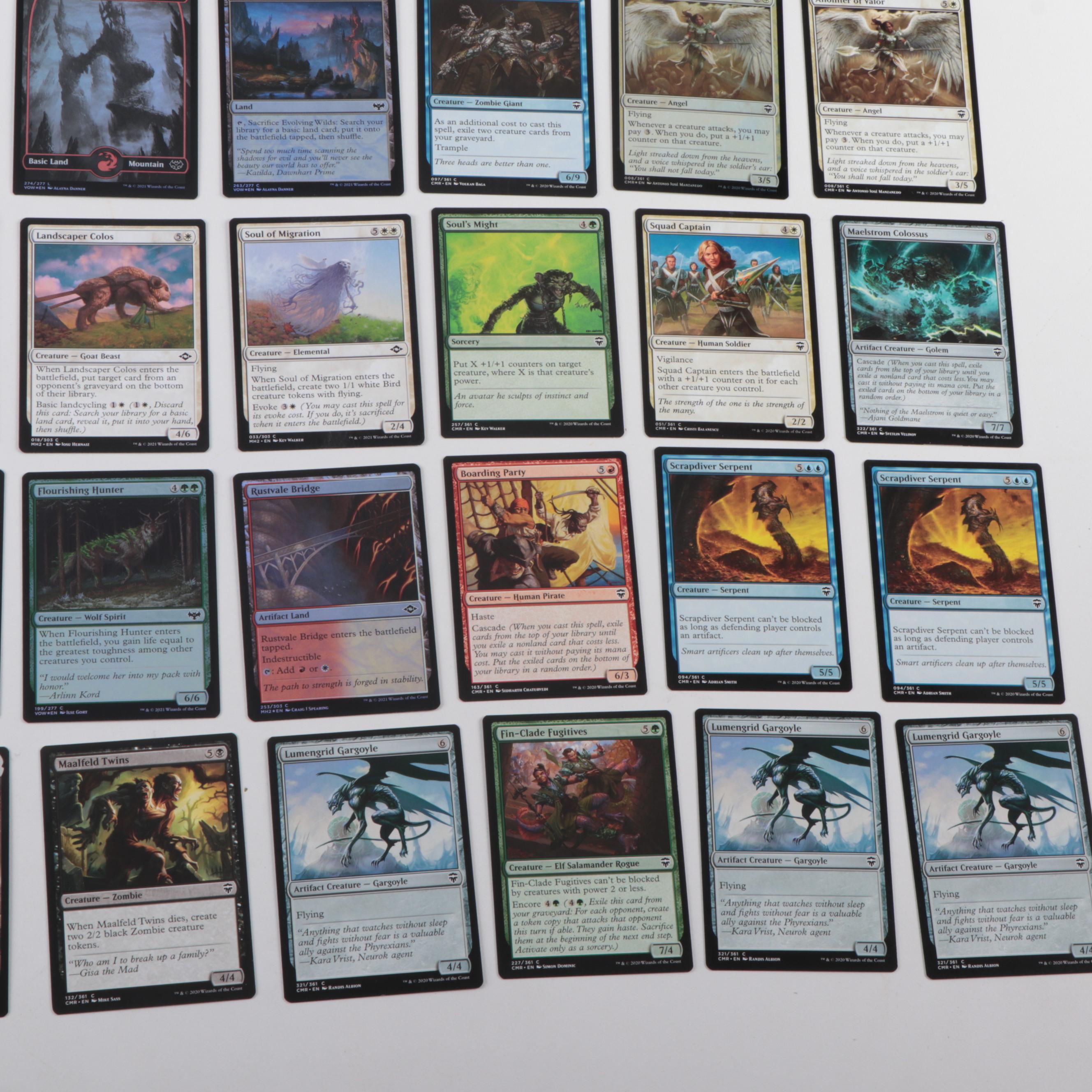 Wizards of the Coast Magic: The Gathering Trading Cards with Holos, More, 2020s