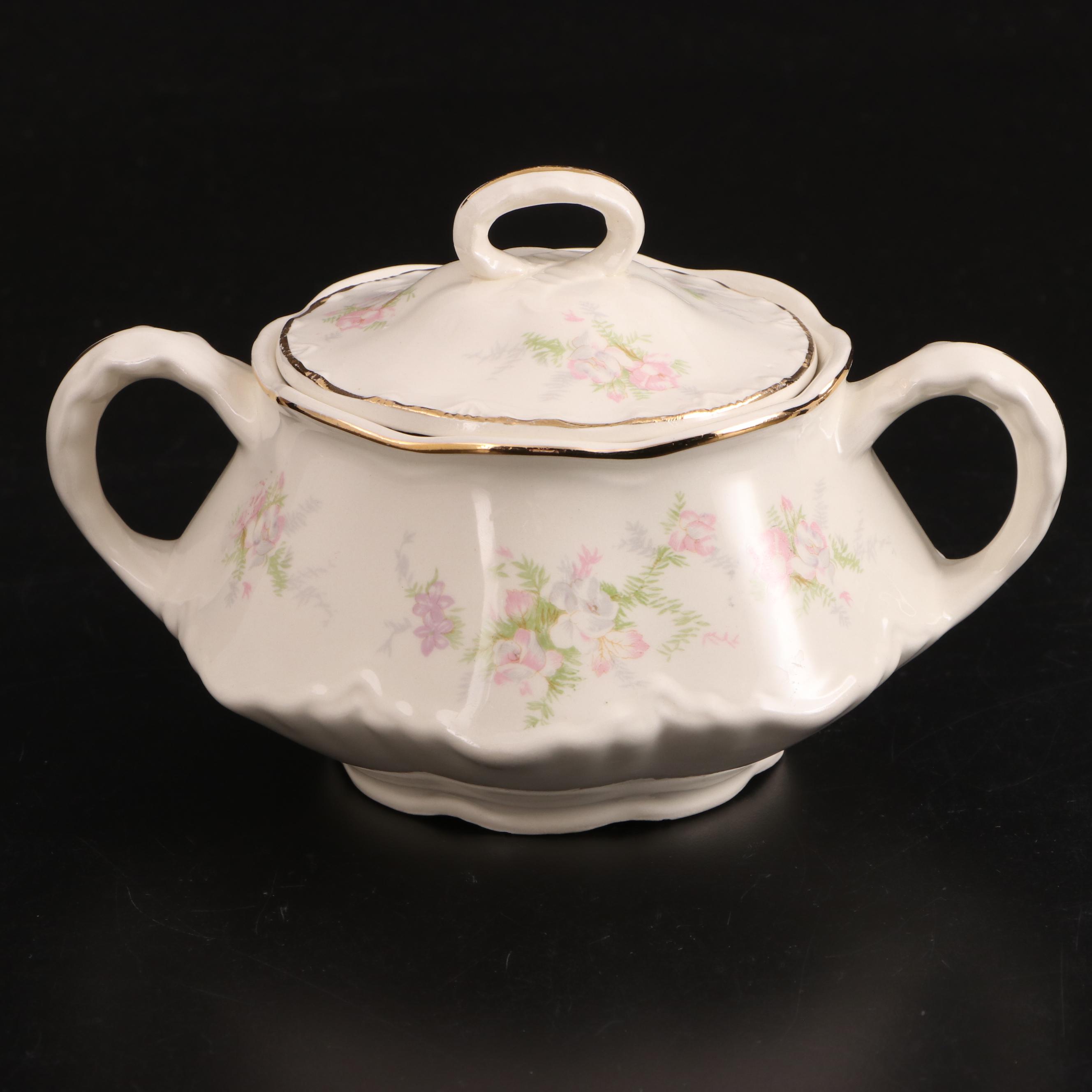 Homer Laughlin "Jean" Earthenware Dinnerware and Serveware, Mid-20th Century