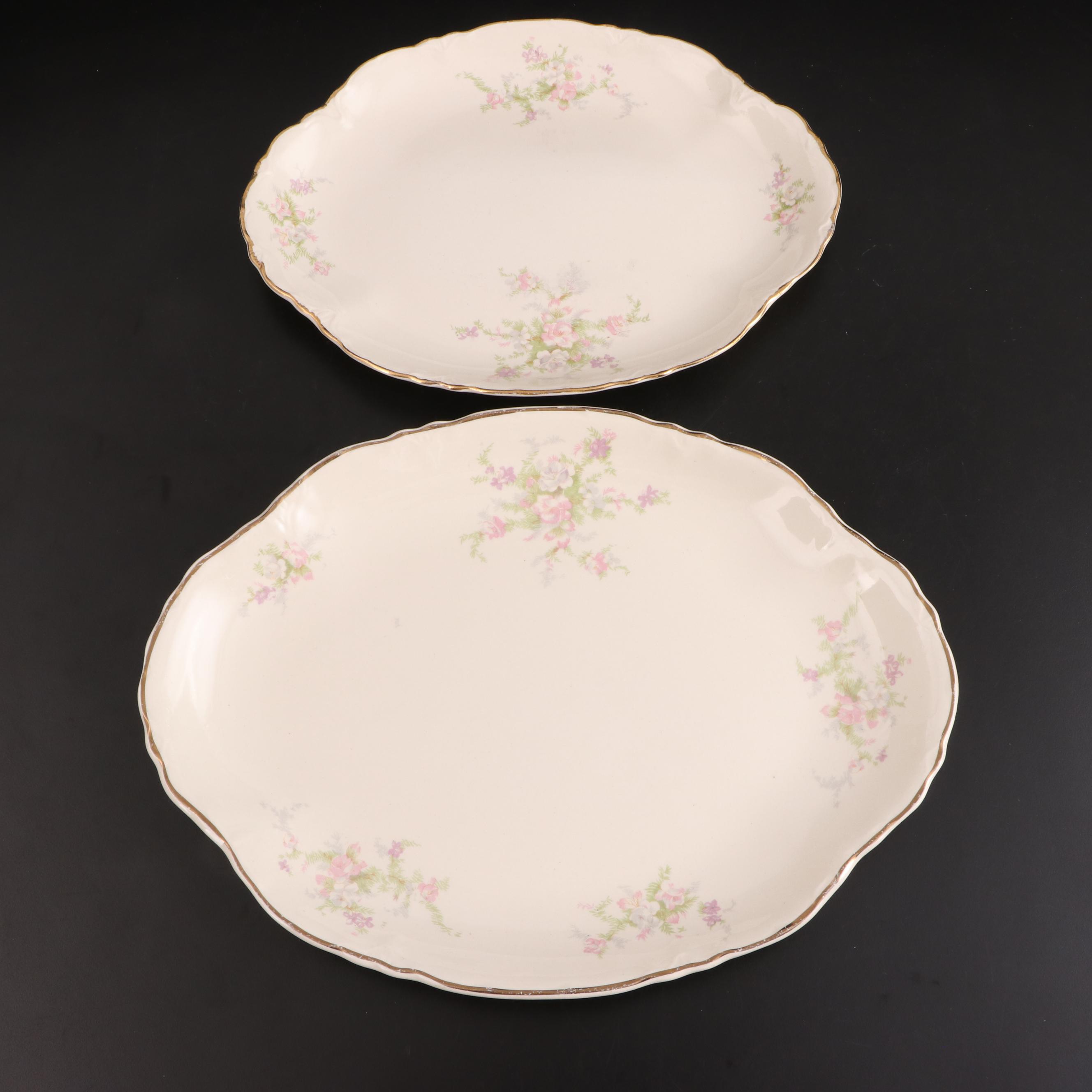 Homer Laughlin "Jean" Earthenware Dinnerware and Serveware, Mid-20th Century