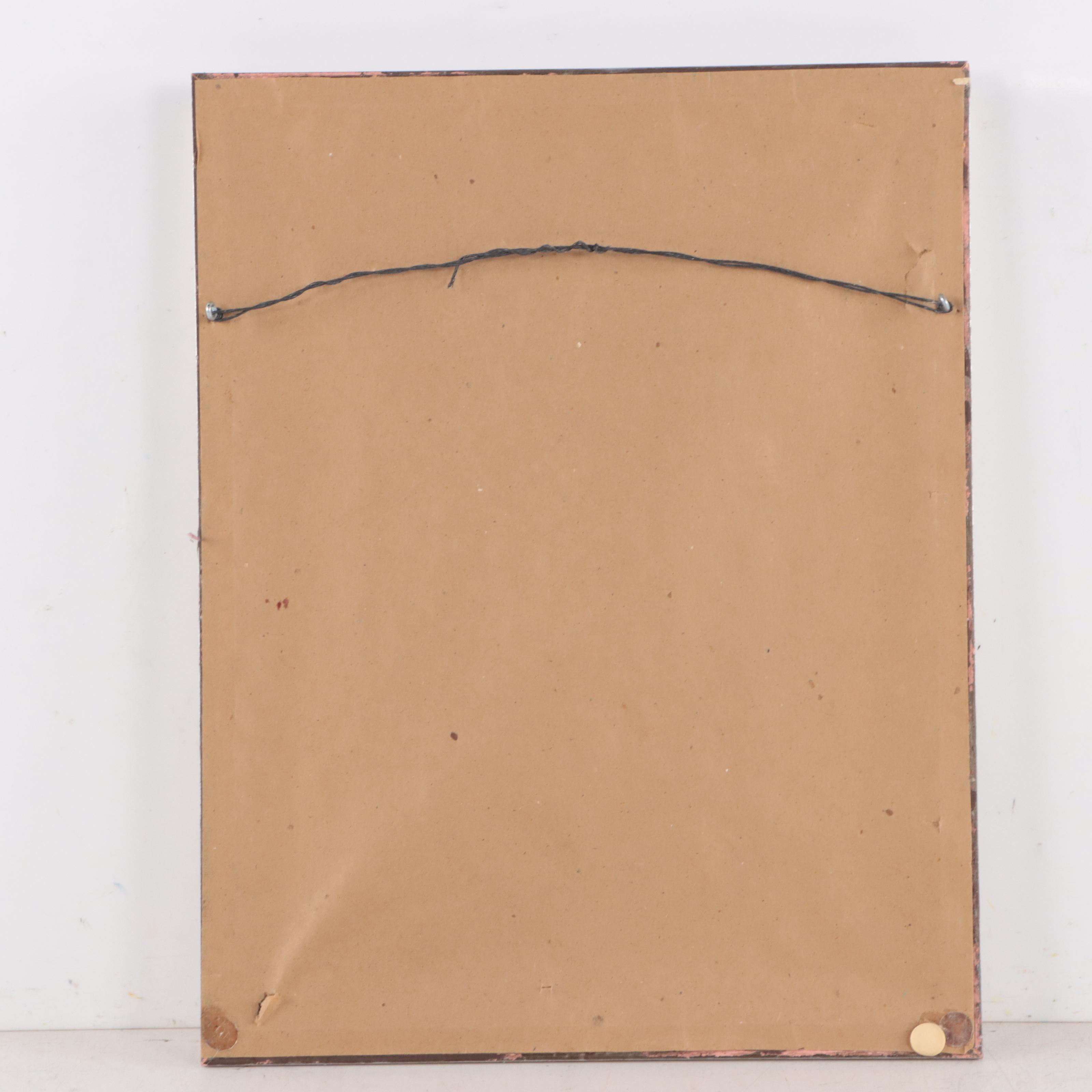 Japanese Watercolor Painting of Irises