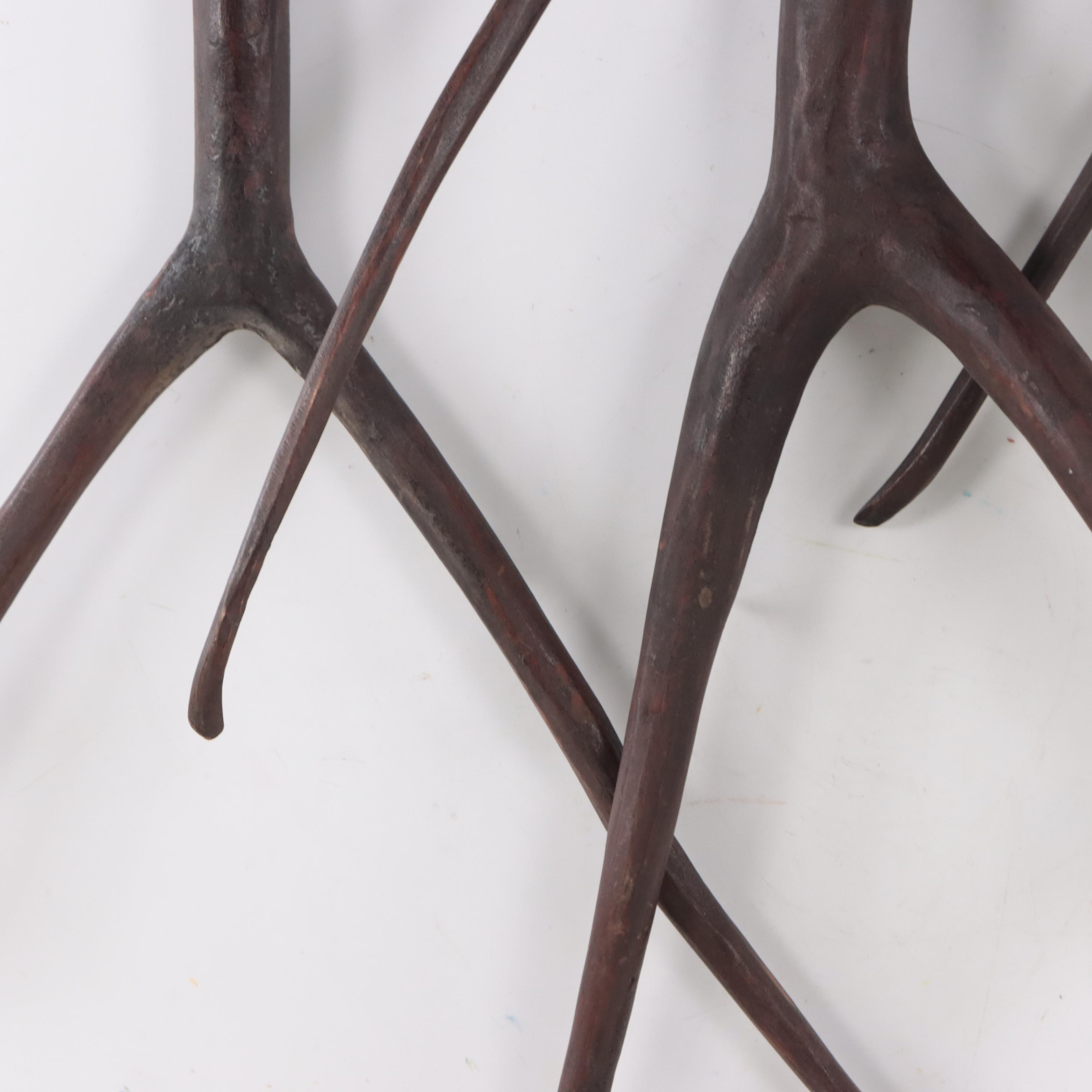 Folk Art Carved Wood Stick Figures