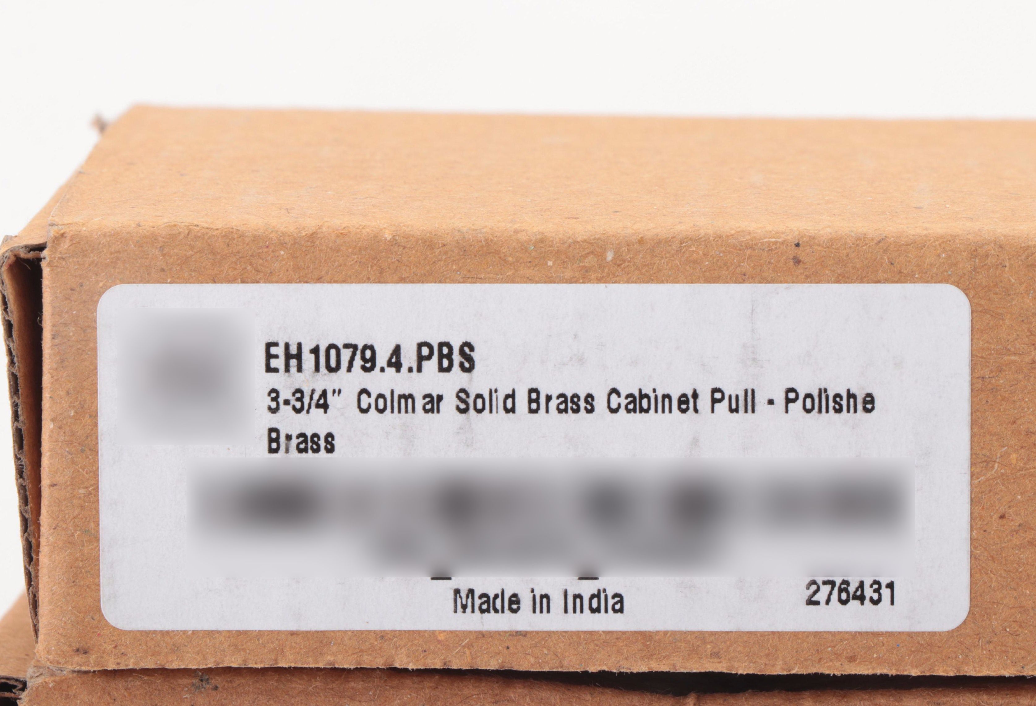 Polished Brass Finish Cabinet Pulls