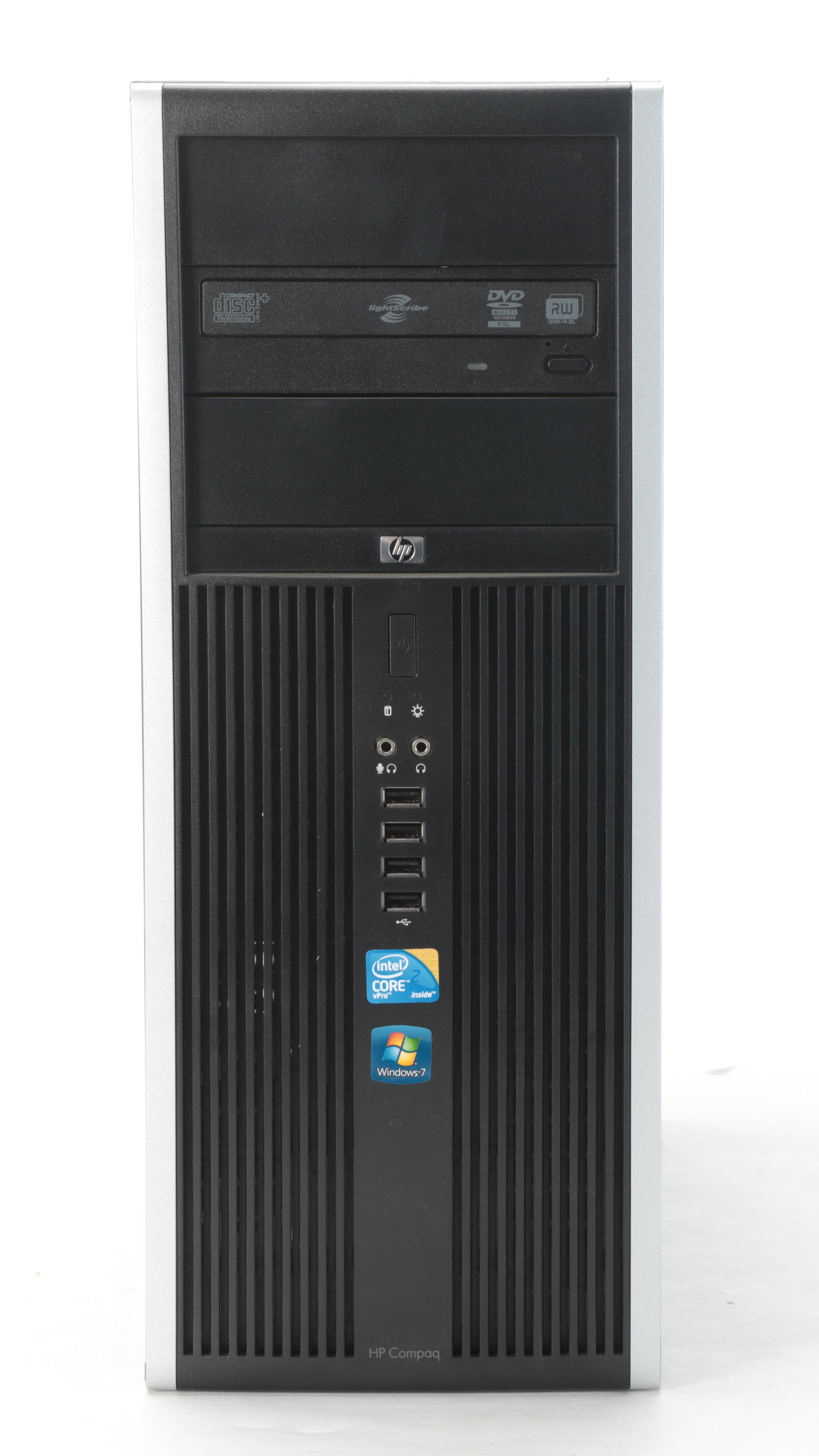 HP Compaq 8000 Elite Convertible Minitower PC with Keyboard