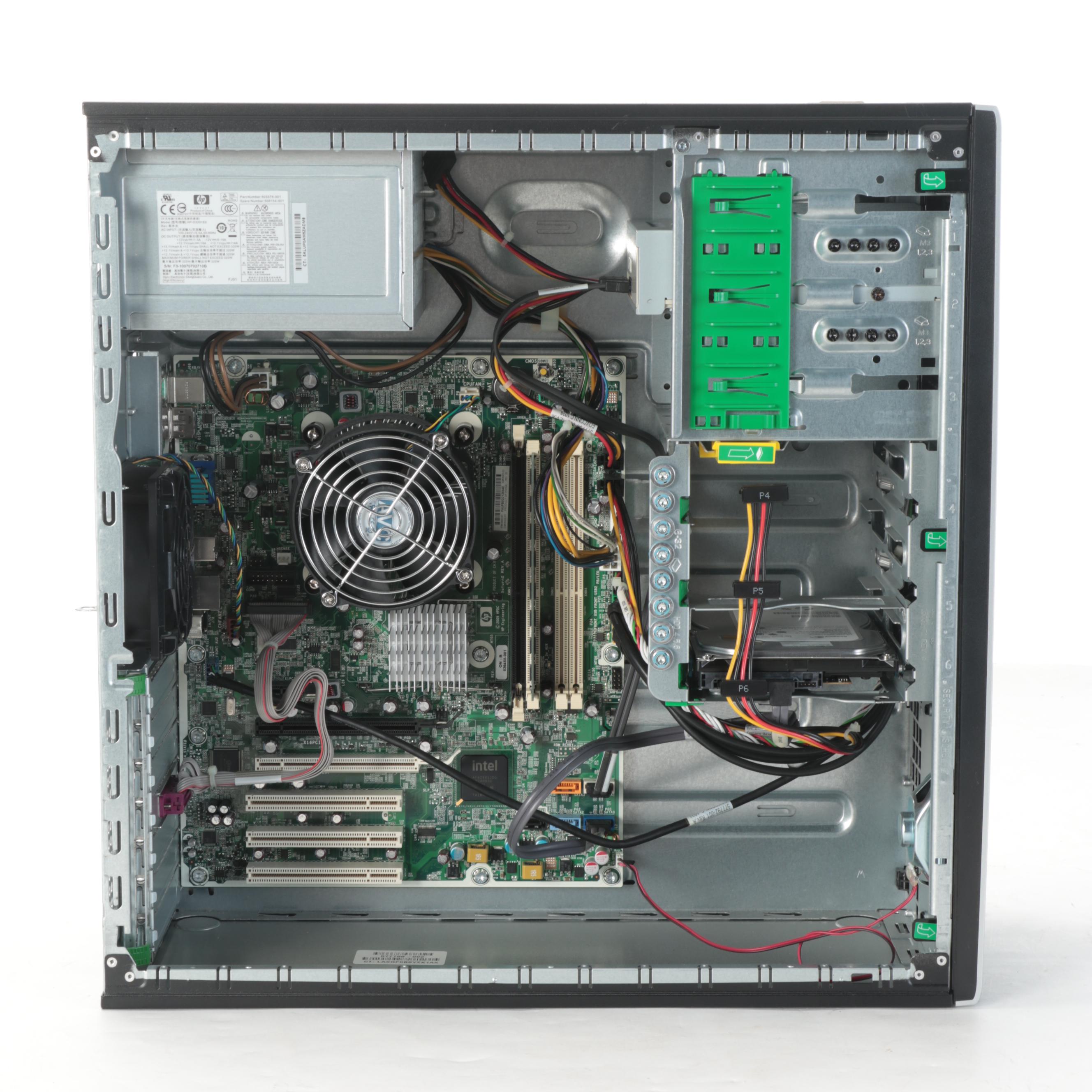 HP Compaq 8000 Elite Convertible Minitower PC with Keyboard