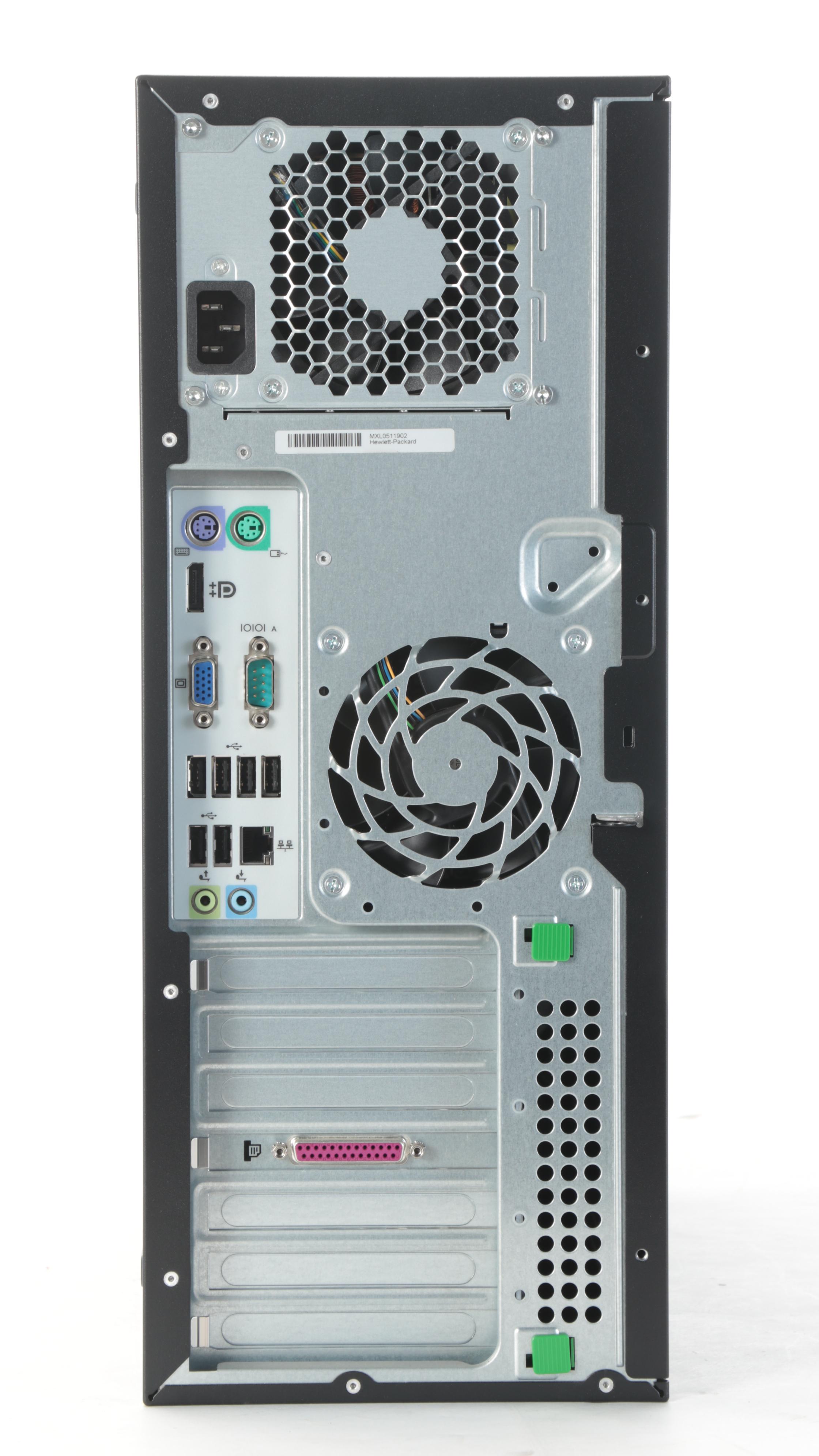 HP Compaq 8000 Elite Convertible Minitower PC with Keyboard