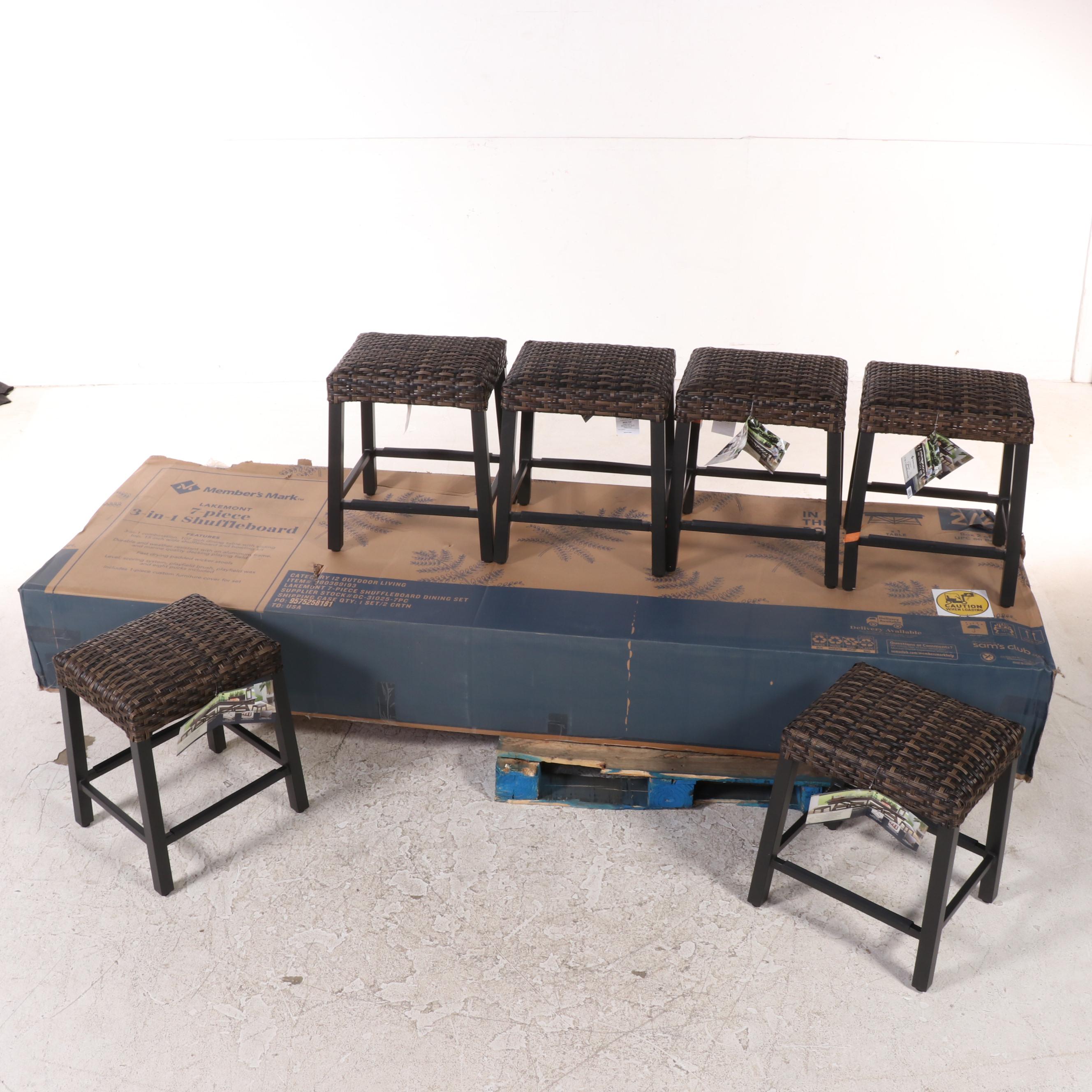 Member's Mark Lakemont Seven-Piece Shuffleboard Dining Set