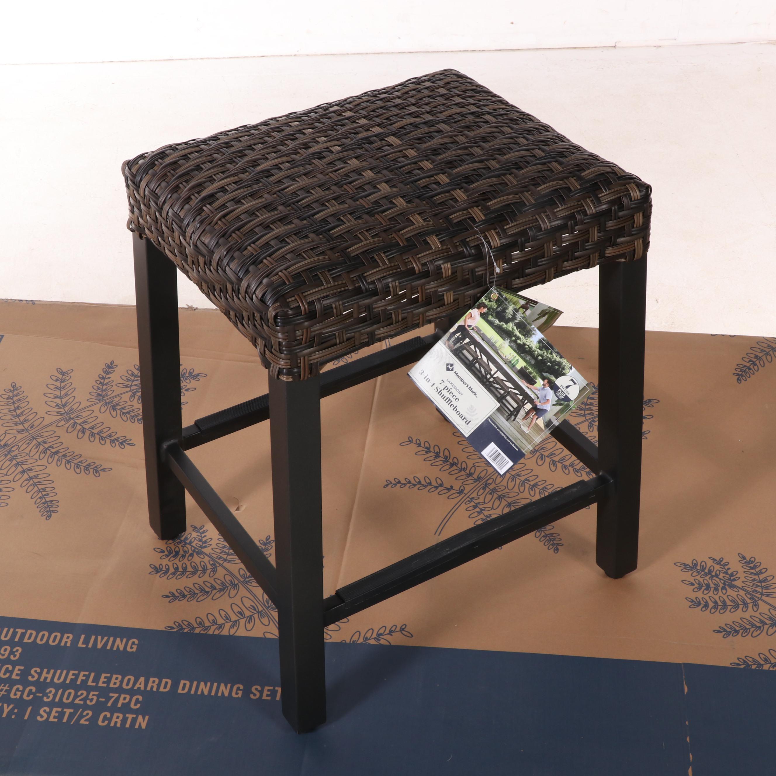 Member's Mark Lakemont Seven-Piece Shuffleboard Dining Set