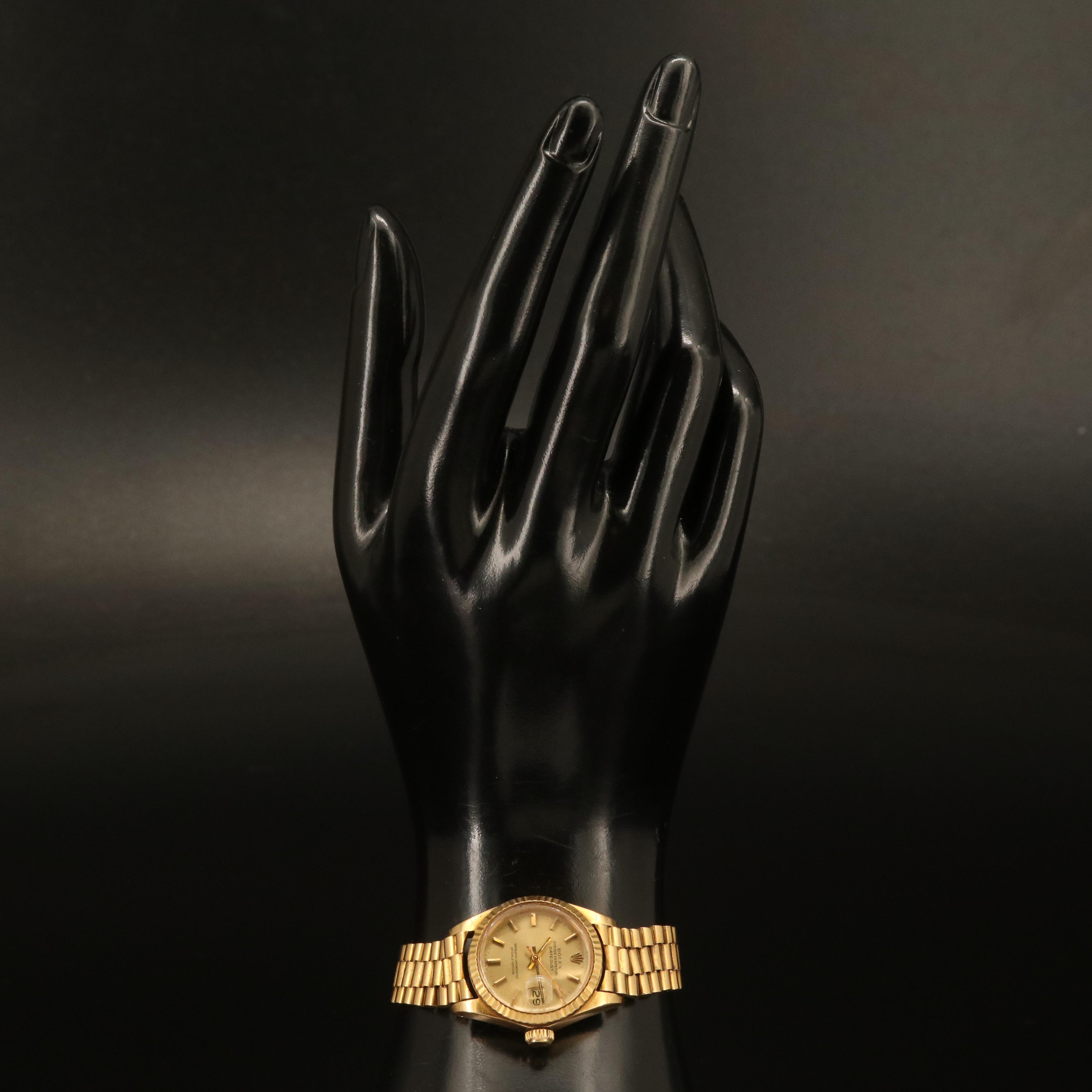 1978 18K Rolex Oyster Perpetual Datejust Watch