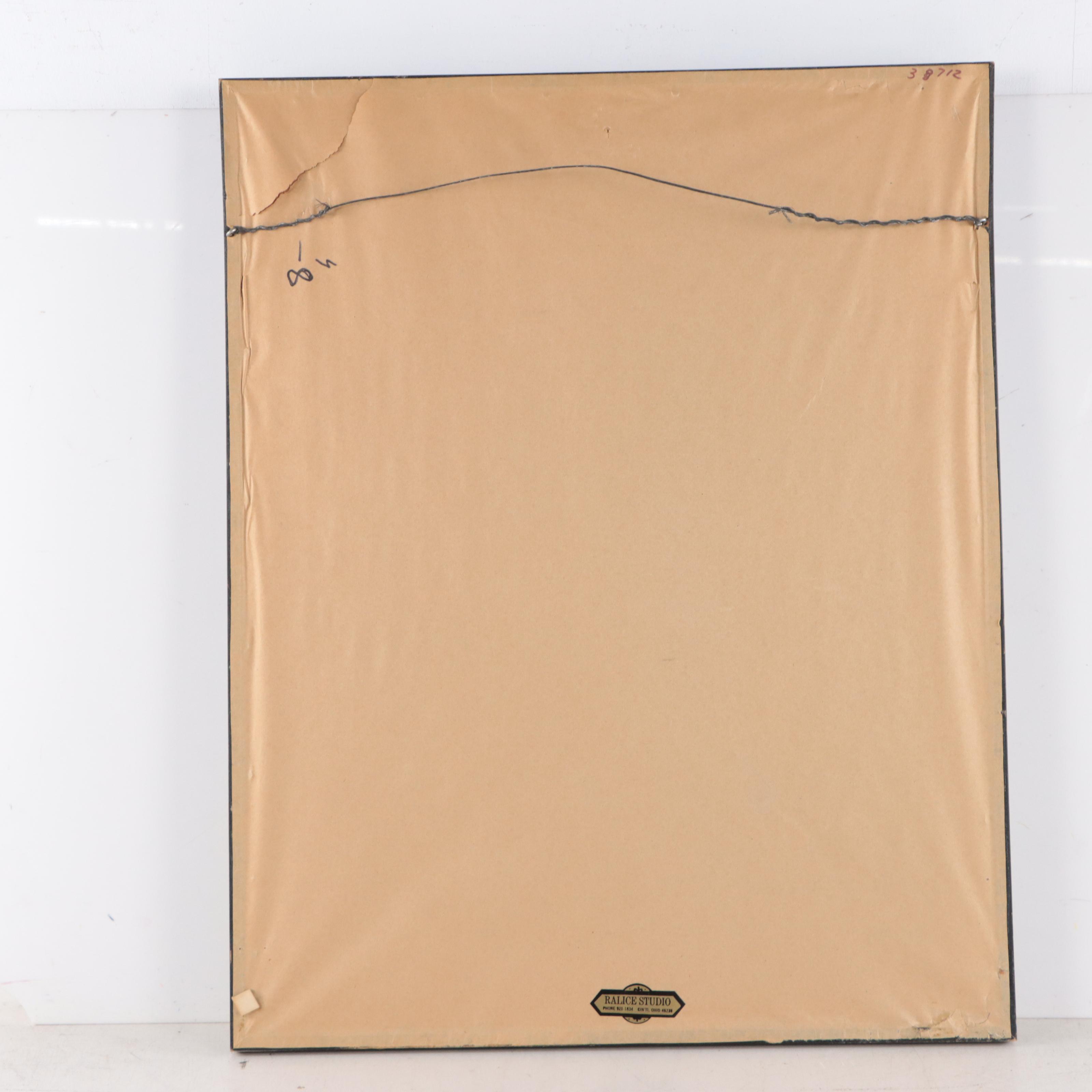 Toshijiro Inagaki Woodblock "Yasaka Pagoda," Circa 1960