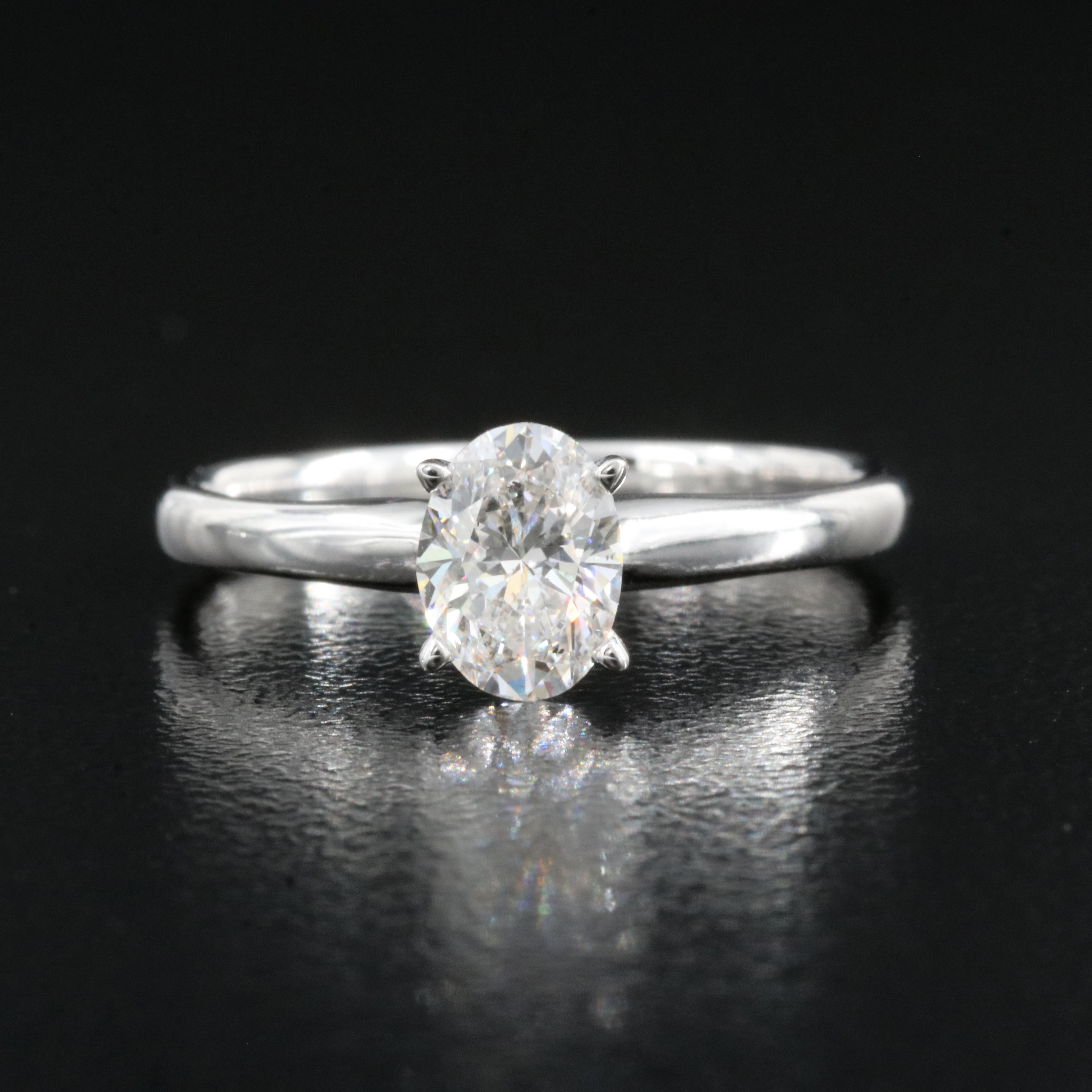 14K 0.74 CT Lab Grown Diamond Solitaire Ring