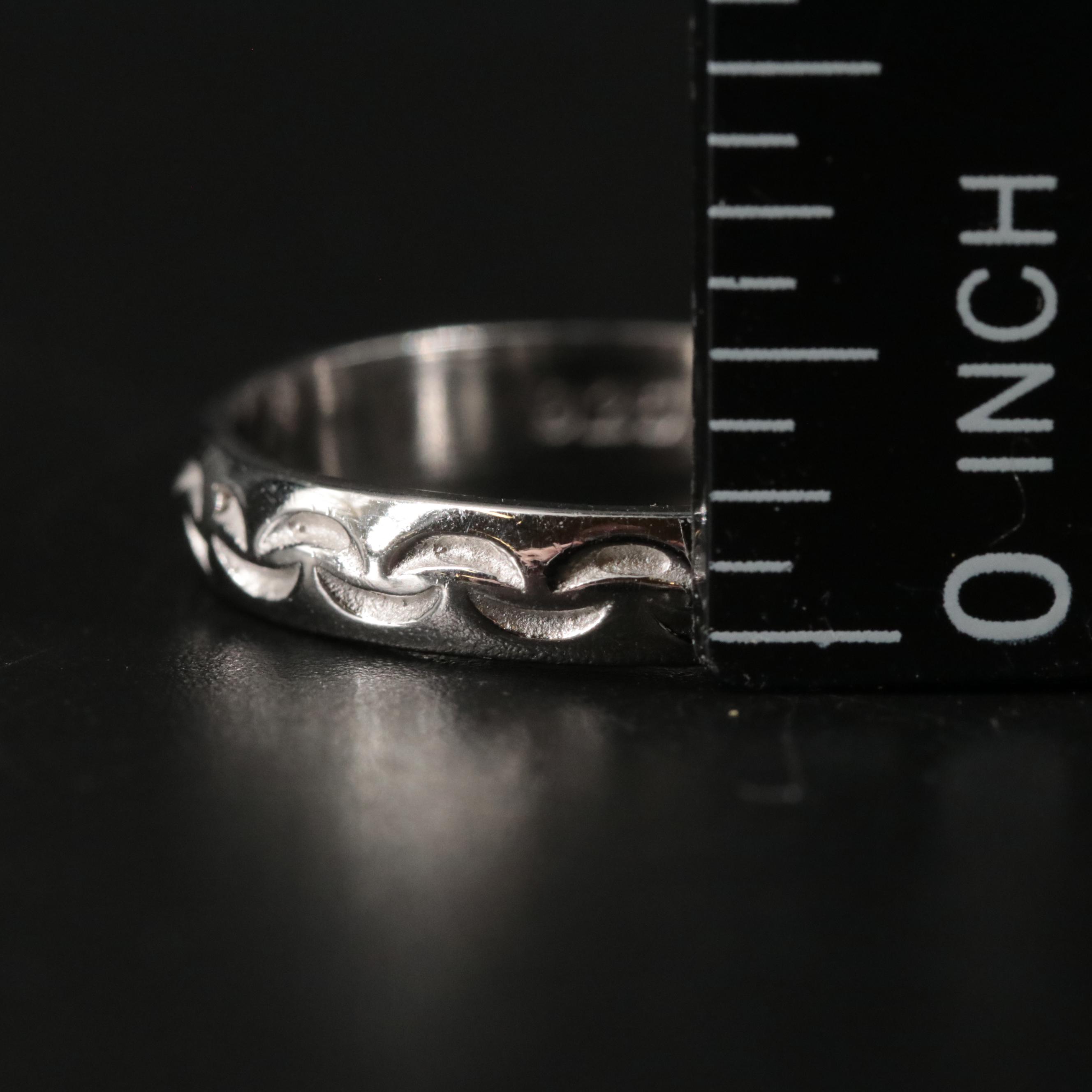 Sterling Band Ring