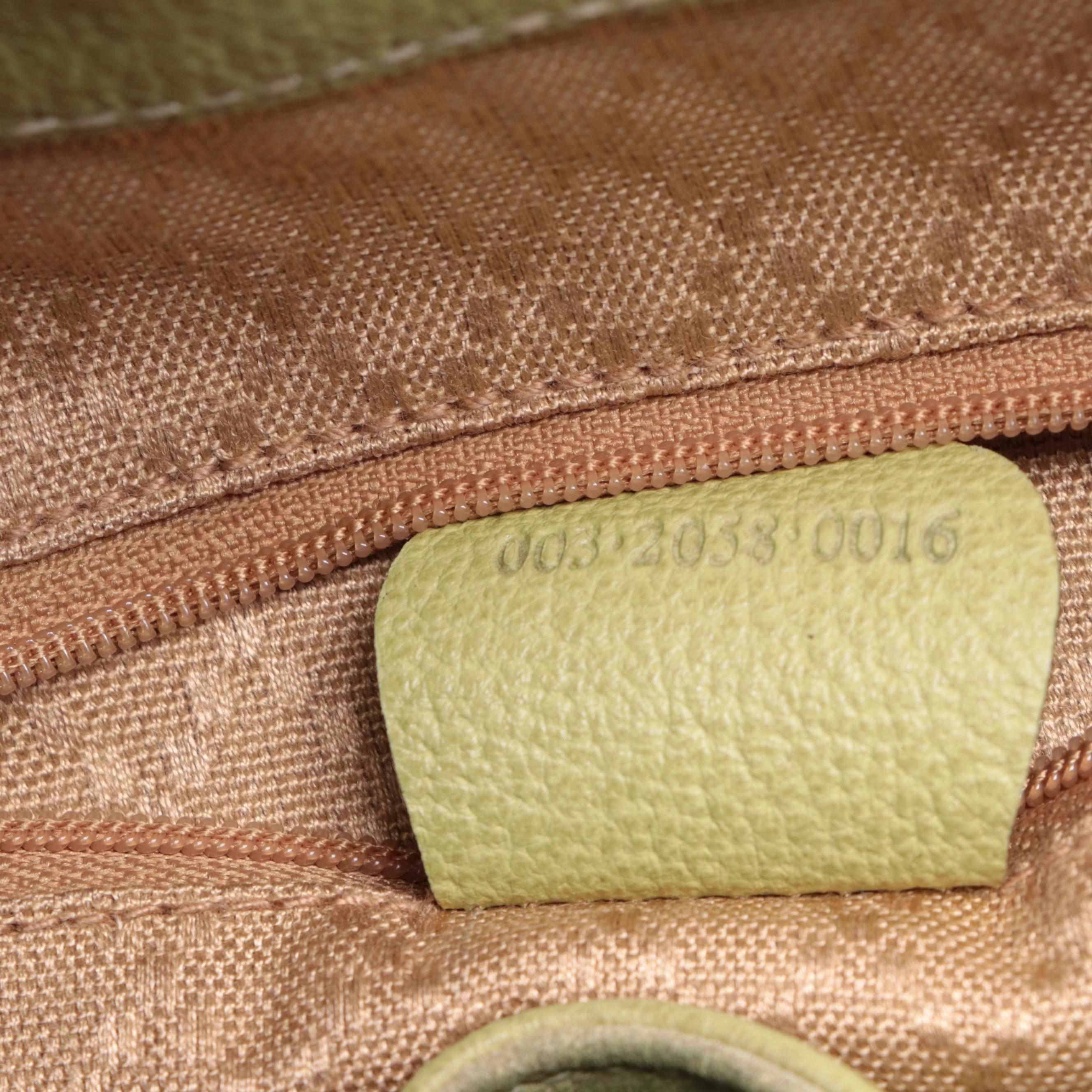 Gucci Bamboo Medium Rucksack Backpack in Cinghiale Leather